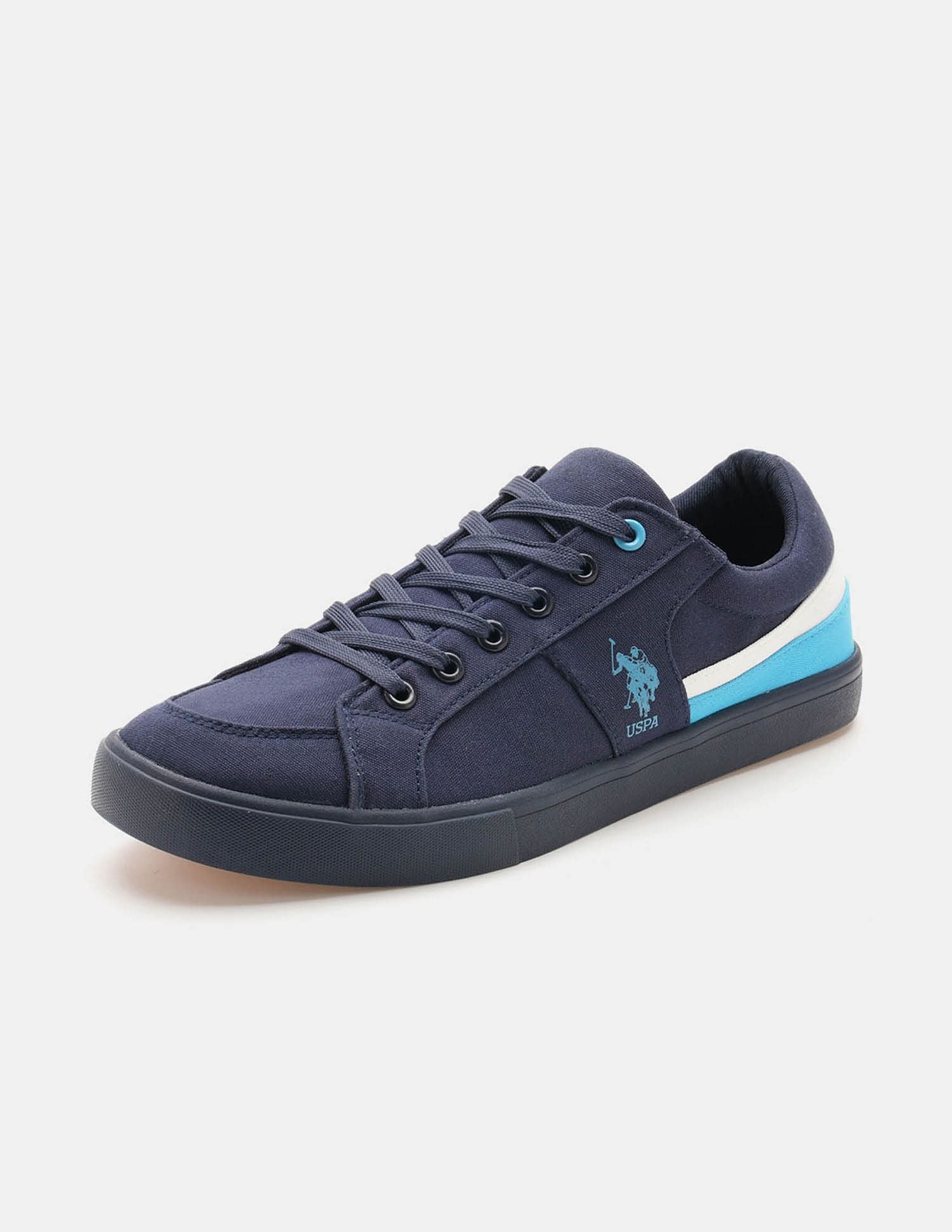Men Clarkin 4.0 Colour Blocked Sneakers Blue - U.S. Polo Assn. India | Large