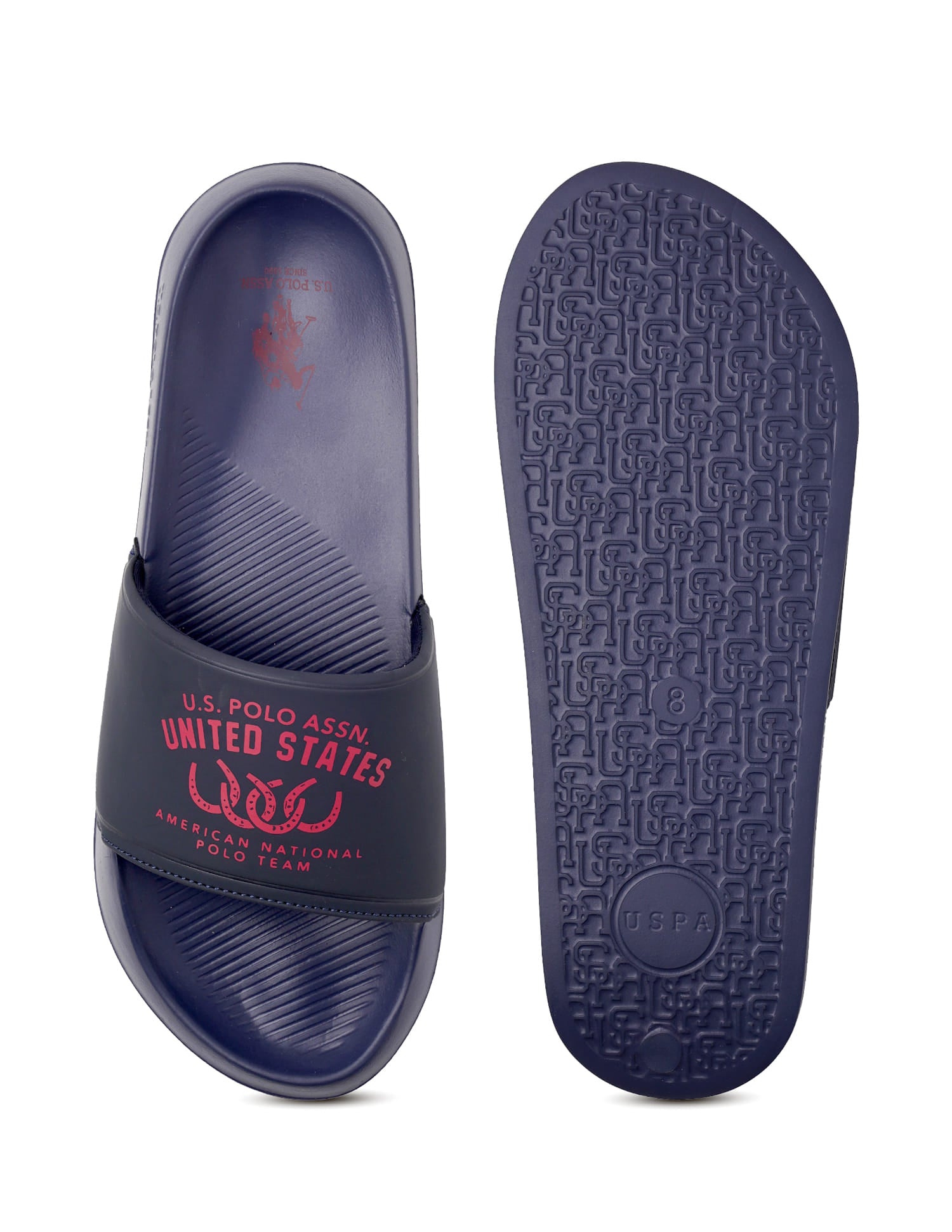 Men Toni Sliders Navy - U.S. Polo Assn. India | Large