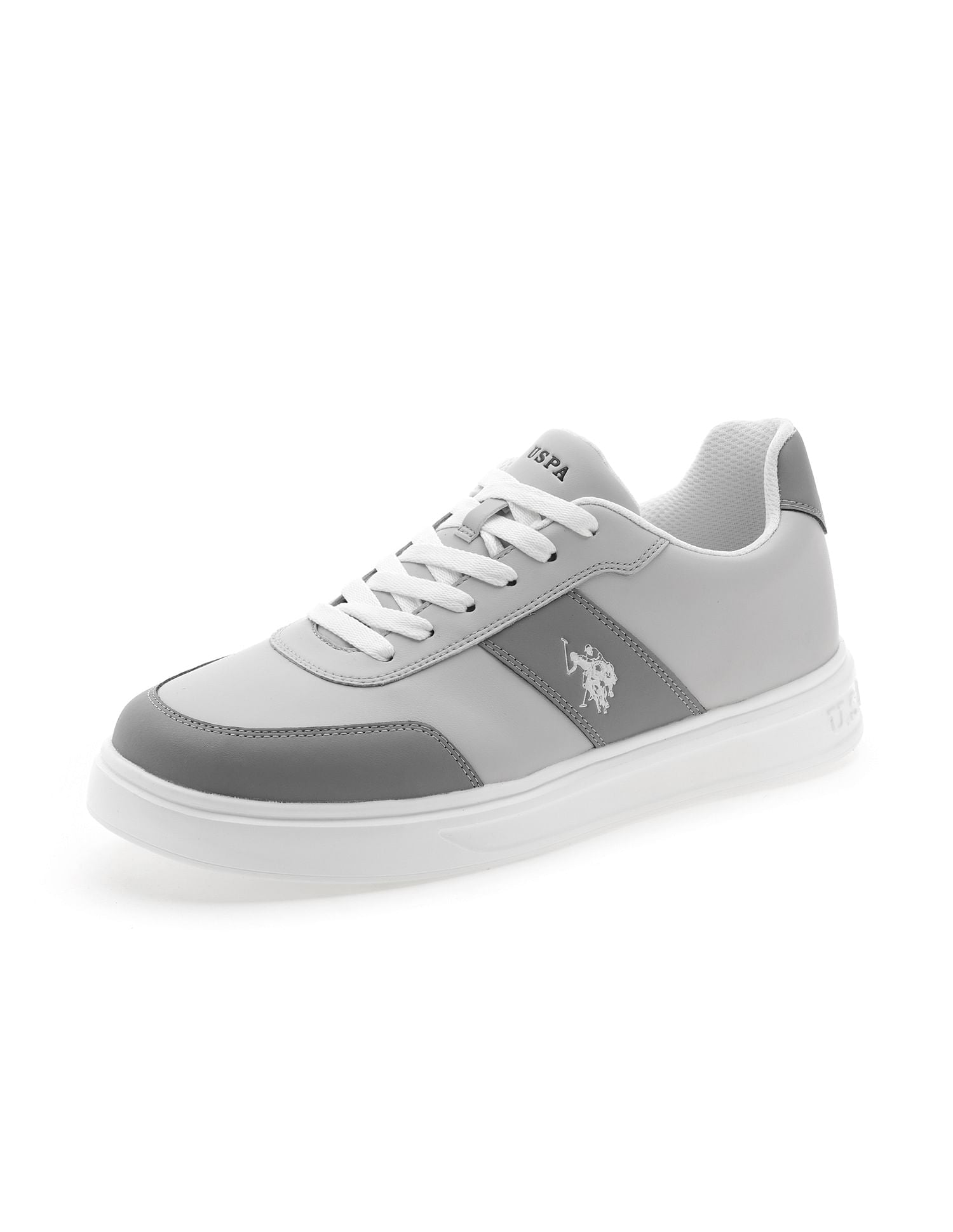 Men Torm Colourblocked Sneakers Grey - U.S. POLO ASSN. | Large