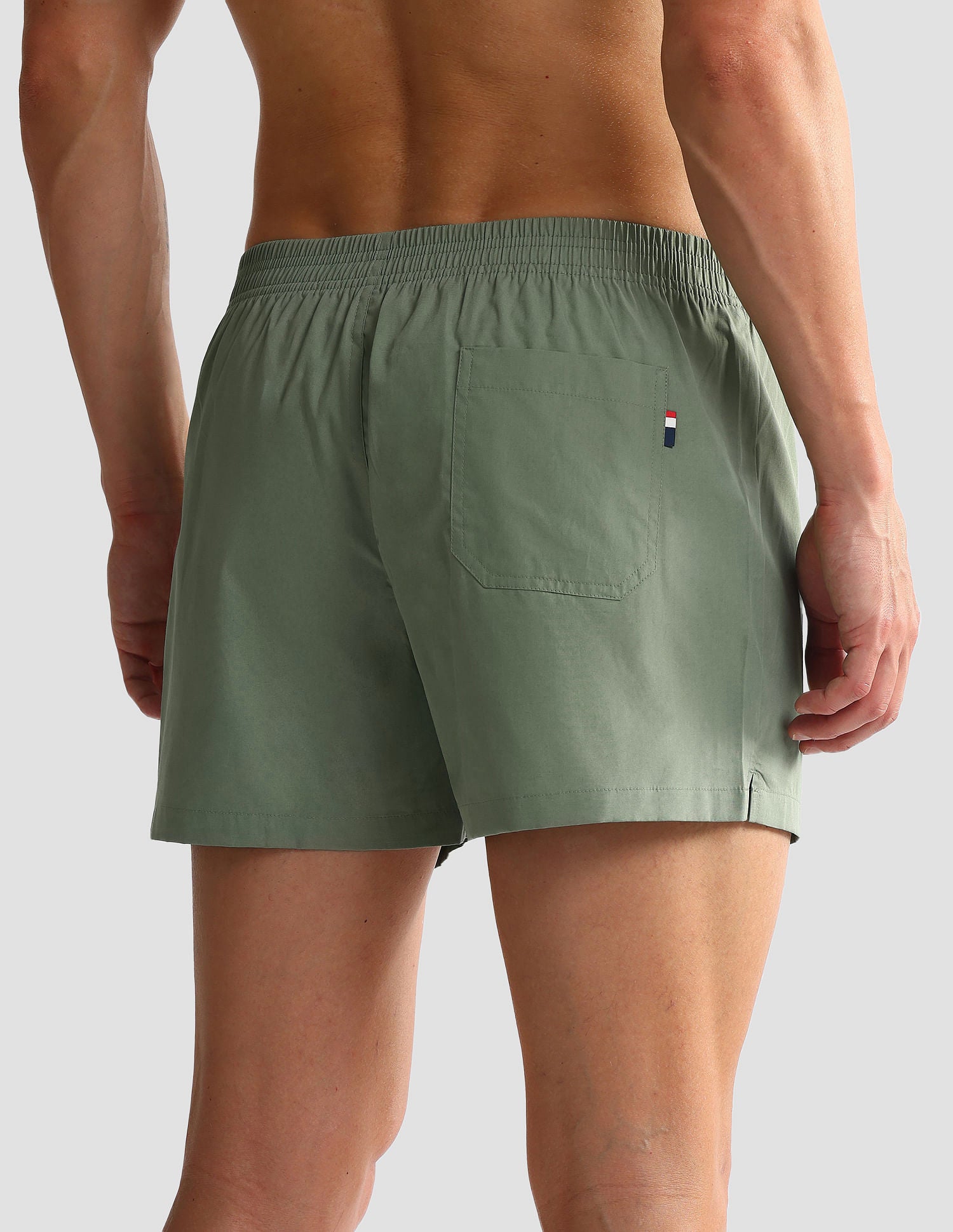 Mid Rise Solid OEX05 Shorts - Pack Of 2 Polka Dot Grey And Grey - U.S. POLO ASSN. | Large