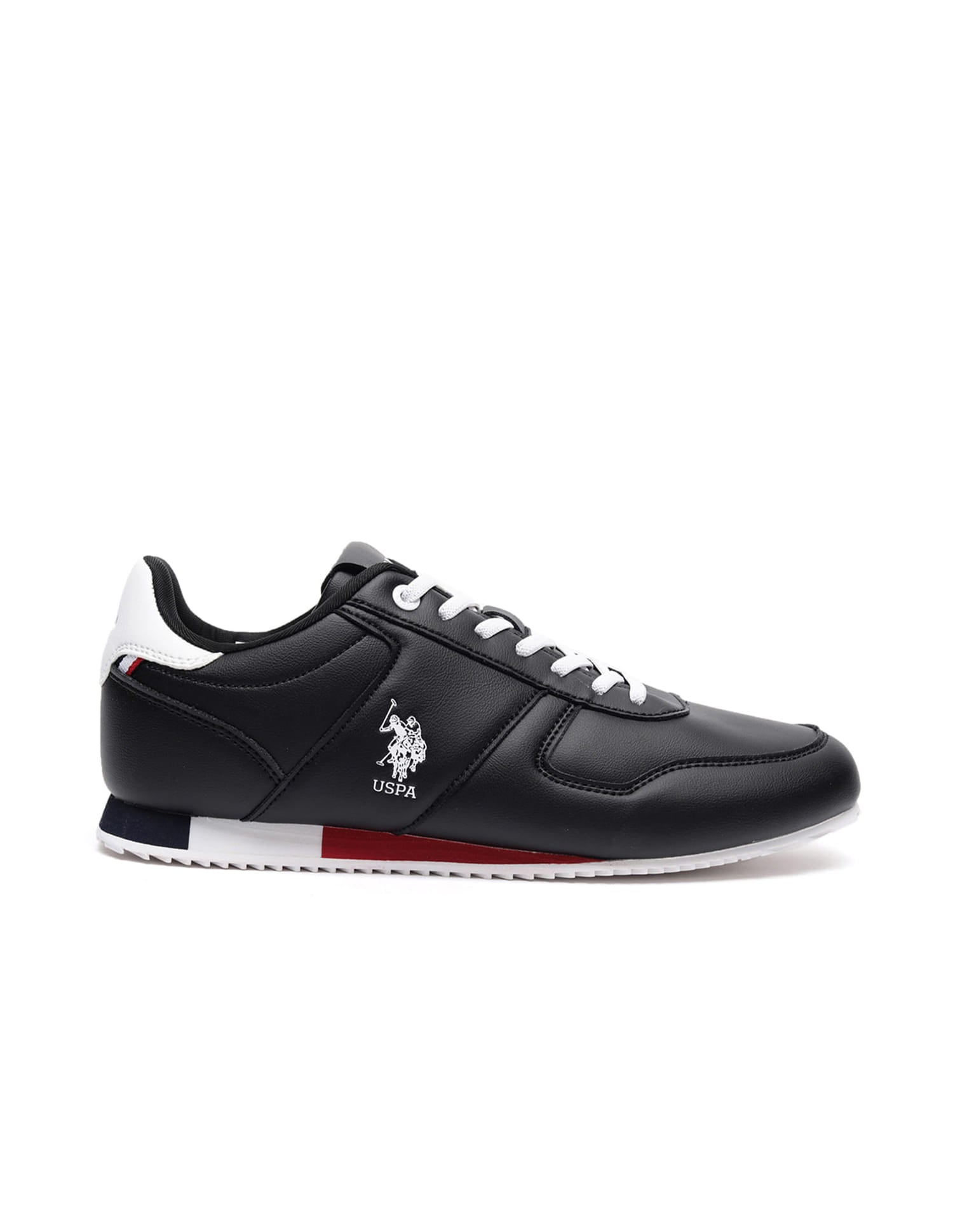 Men Lace-Ups Sorrento 5.0 Sneakers Black - U.S. Polo Assn. India | Large