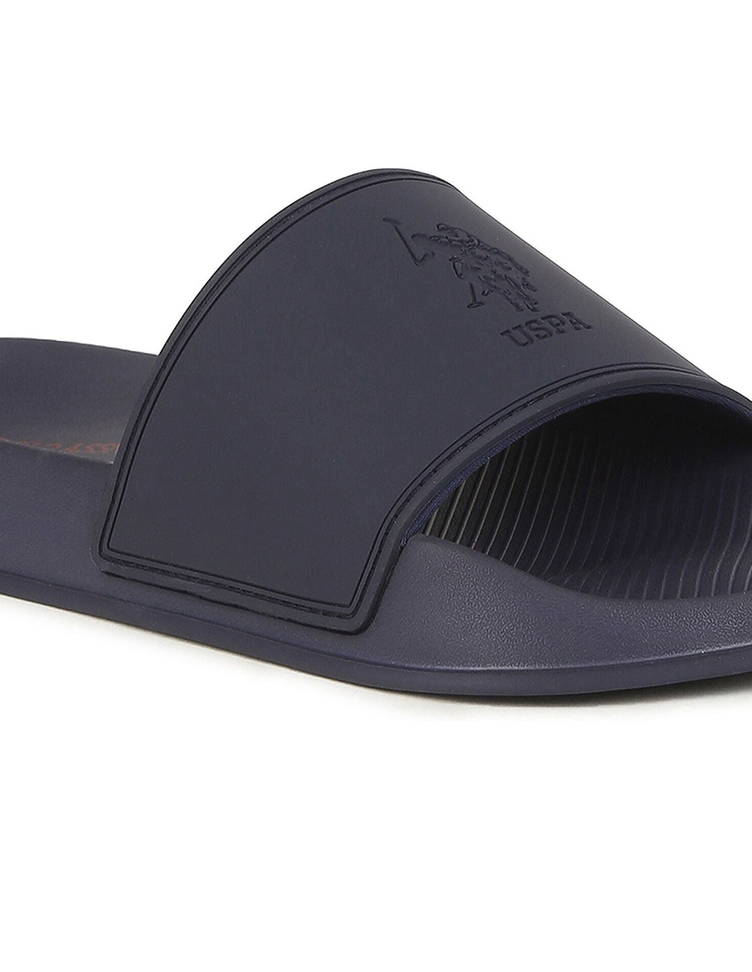 Debossed Logo Specter 5.0 Slides Navy - U.S. Polo Assn. India | Large