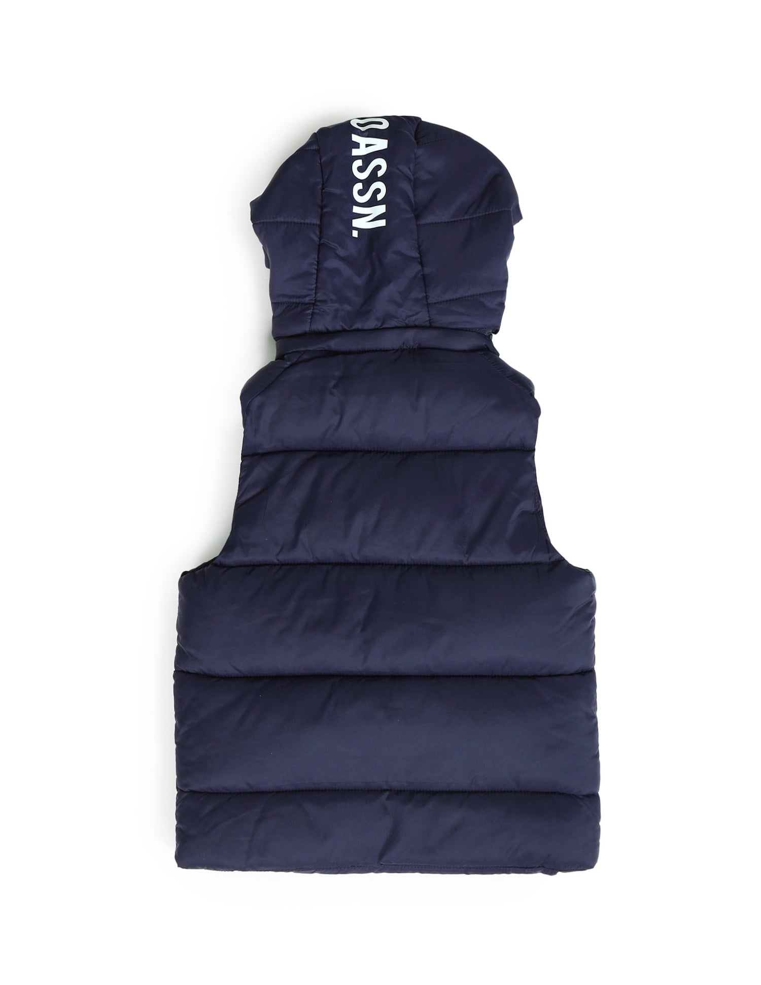 Boys Brand Printed Hooded Jacket Navy - U.S. POLO ASSN. | Large