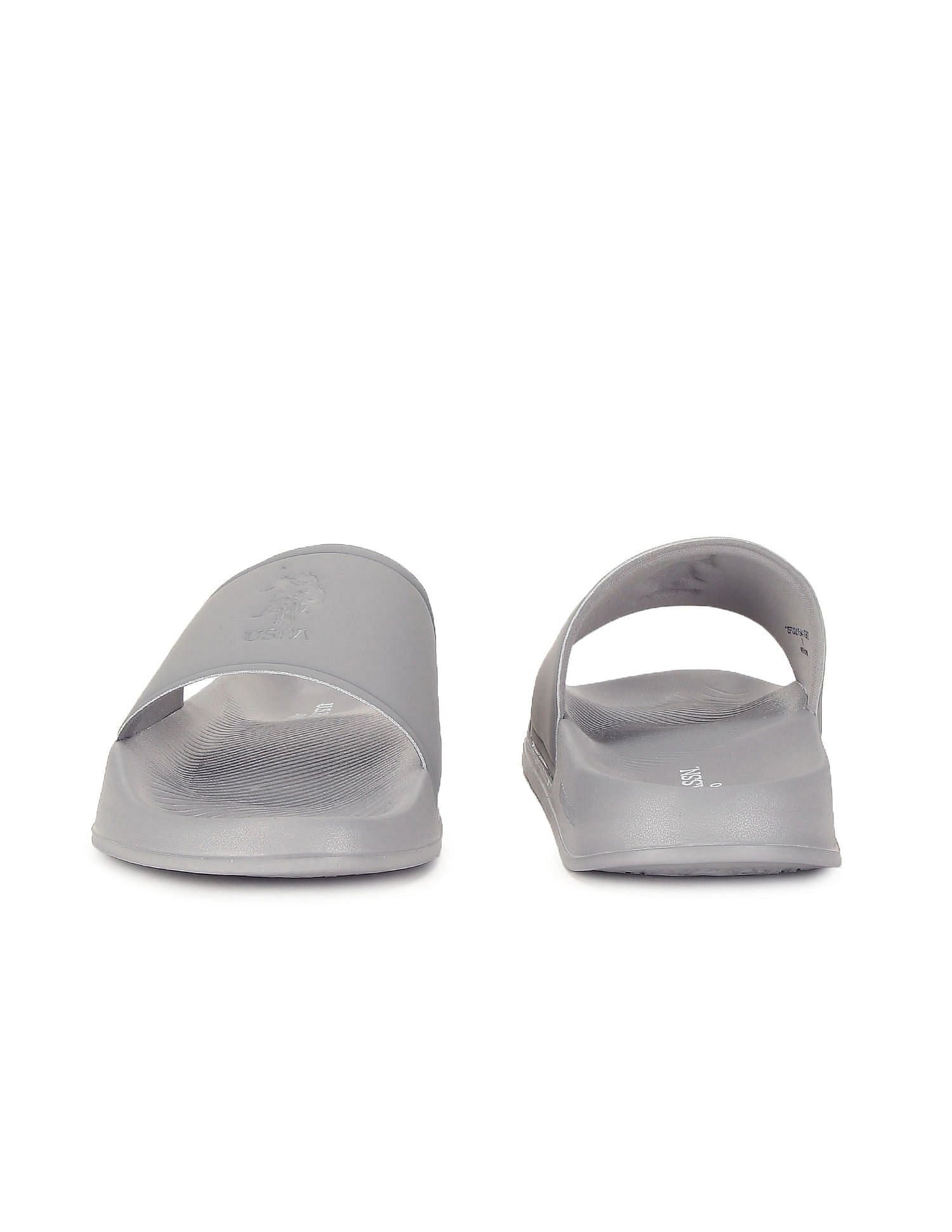 Men Specter 6.0 Open Toe Flat Sandals Grey - U.S. POLO ASSN. | Large