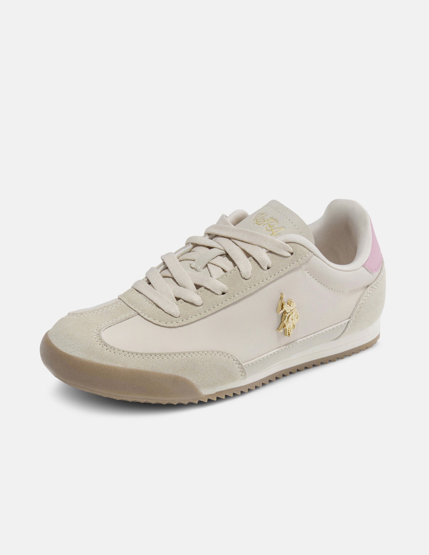 Keya Lace-Ups Sneakers Beige - U.S. Polo Assn. India | Large