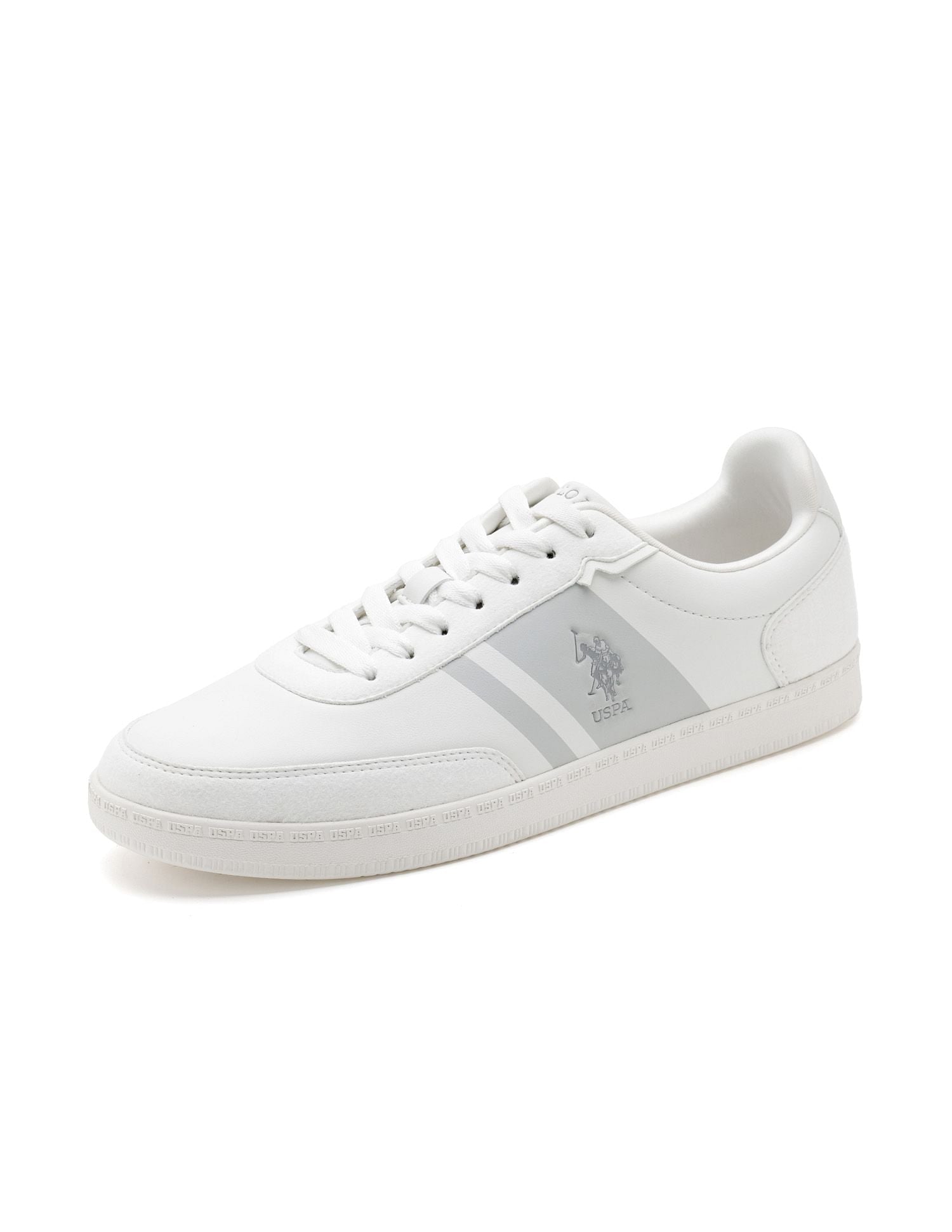 Men Jorge Colourblocked Sneakers Off White - U.S. POLO ASSN. | Large