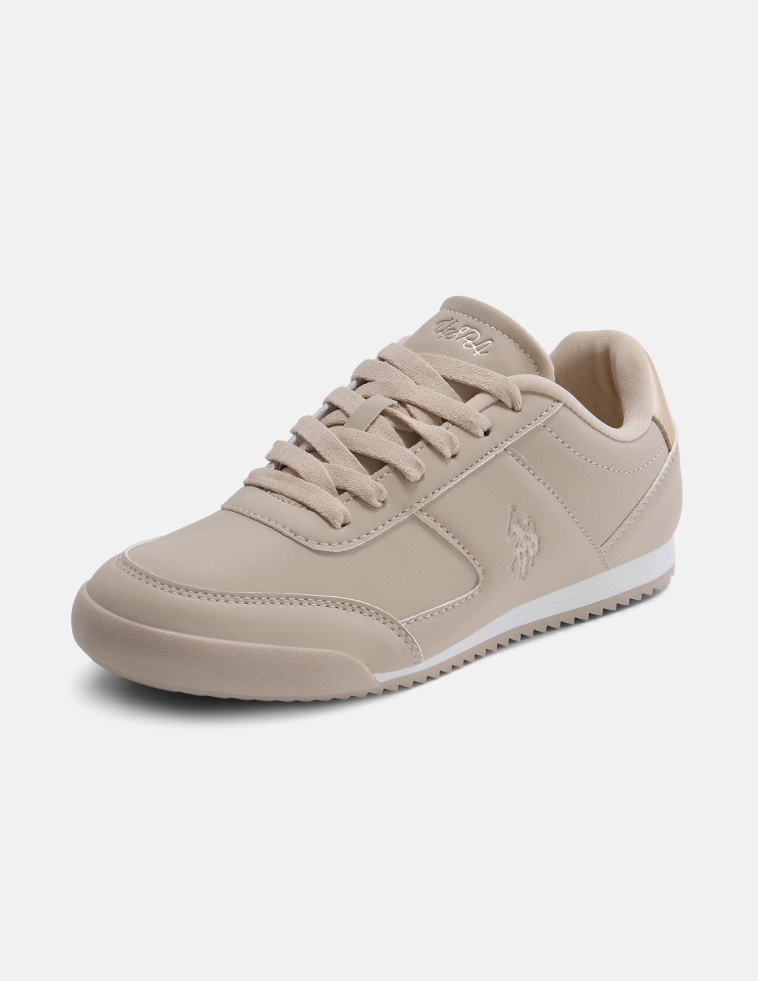 Olaya Lace-Ups Sneakers Beige - U.S. Polo Assn. India | Large