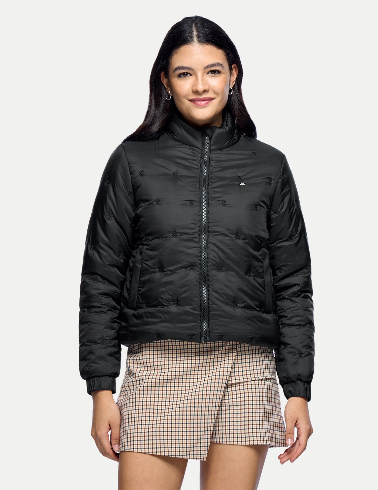 Relaxed Fit Bomber Puffer Jacket Black - U.S. Polo Assn. India | Large