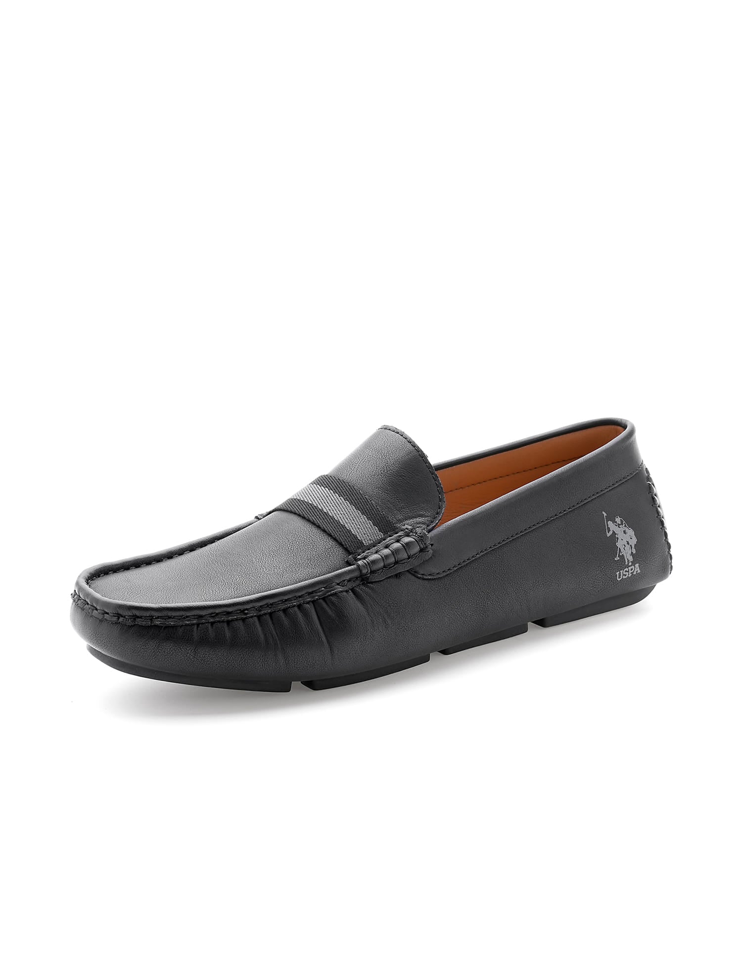 Men Bickford 5.0 Slip On Shoes Black - U.S. Polo Assn. India | Large