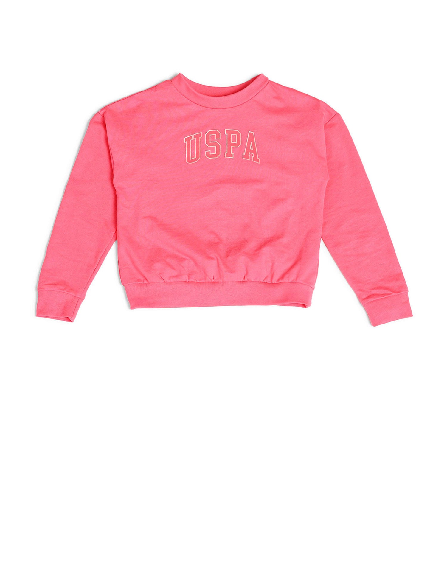 Girls Casual Two Piece Set Light Pink - U.S. POLO ASSN. | Large