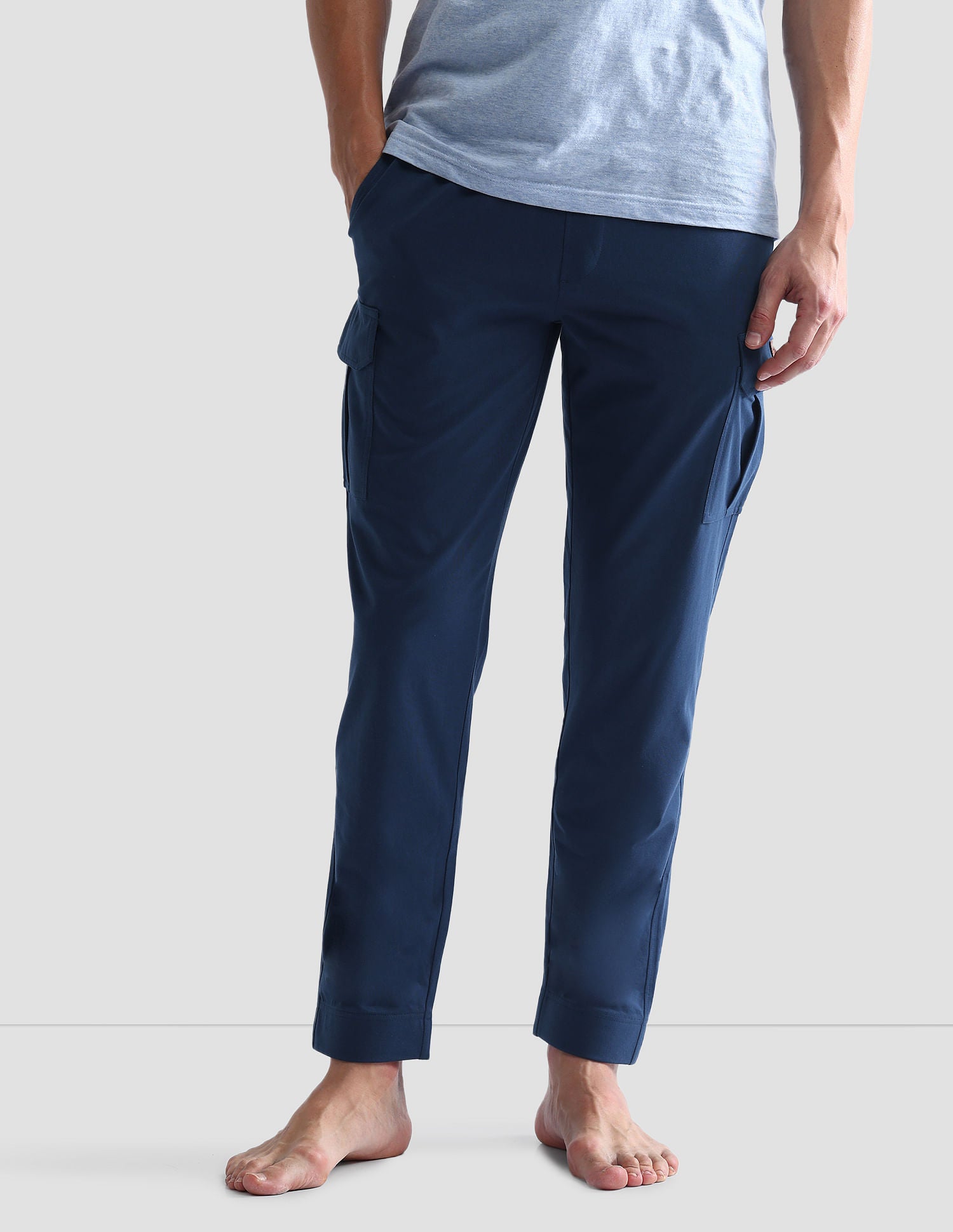 Cargo Utility OJ002 Lounge Joggers - Pack Of 1 Blue - U.S. POLO ASSN. | Large