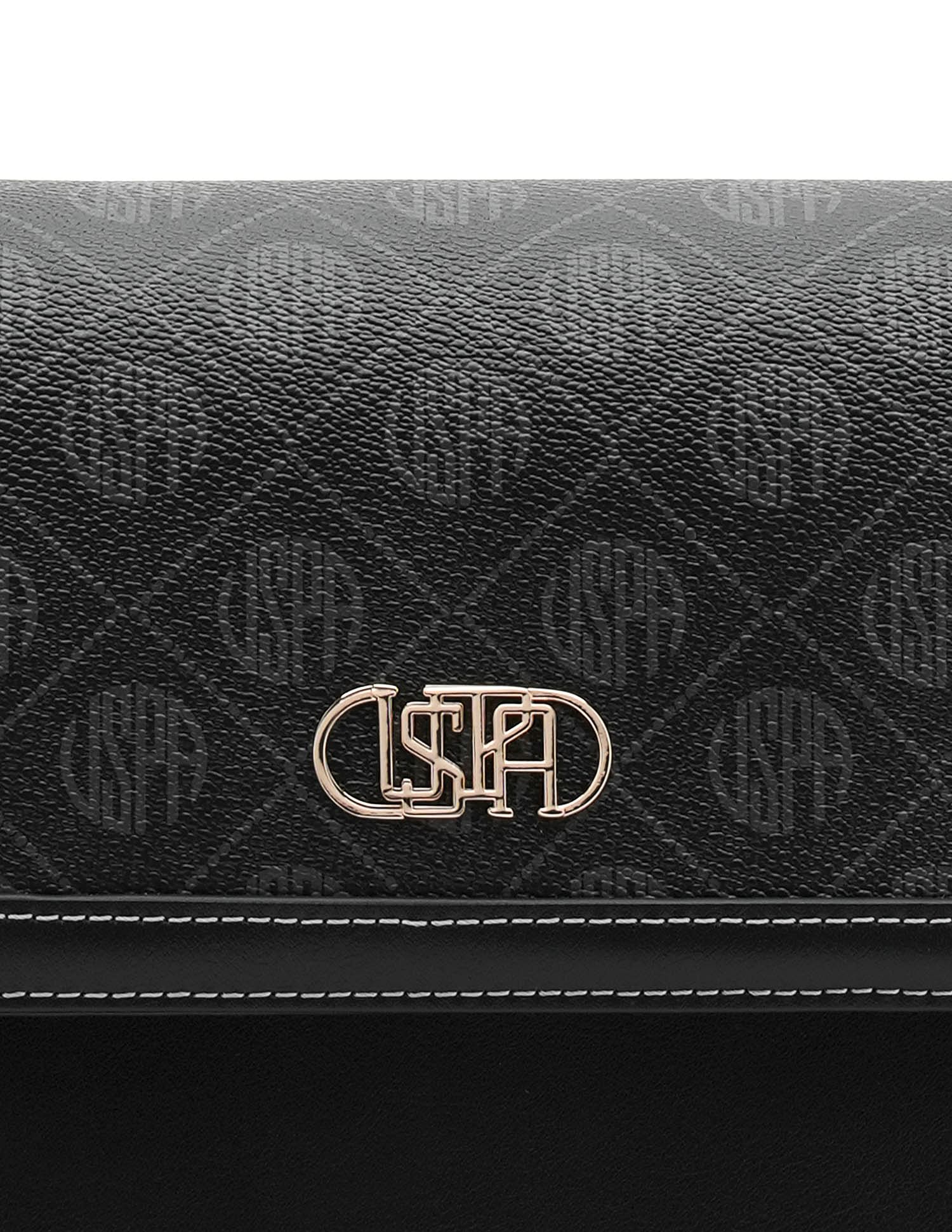 Agatha Monogram Cross Body Bag Black - U.S. Polo Assn. India | Large