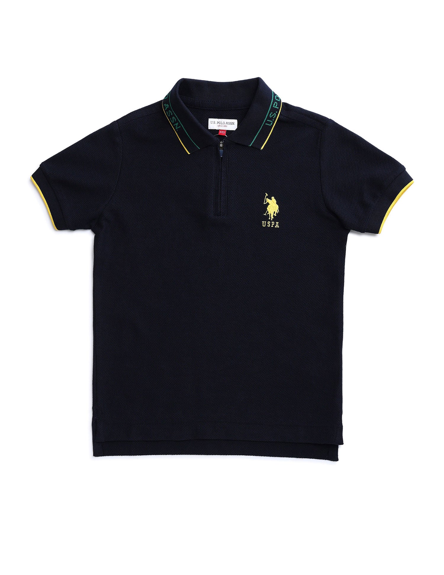 Boys Regular Fit Polo Shirt Blue - U.S. POLO ASSN. | Large
