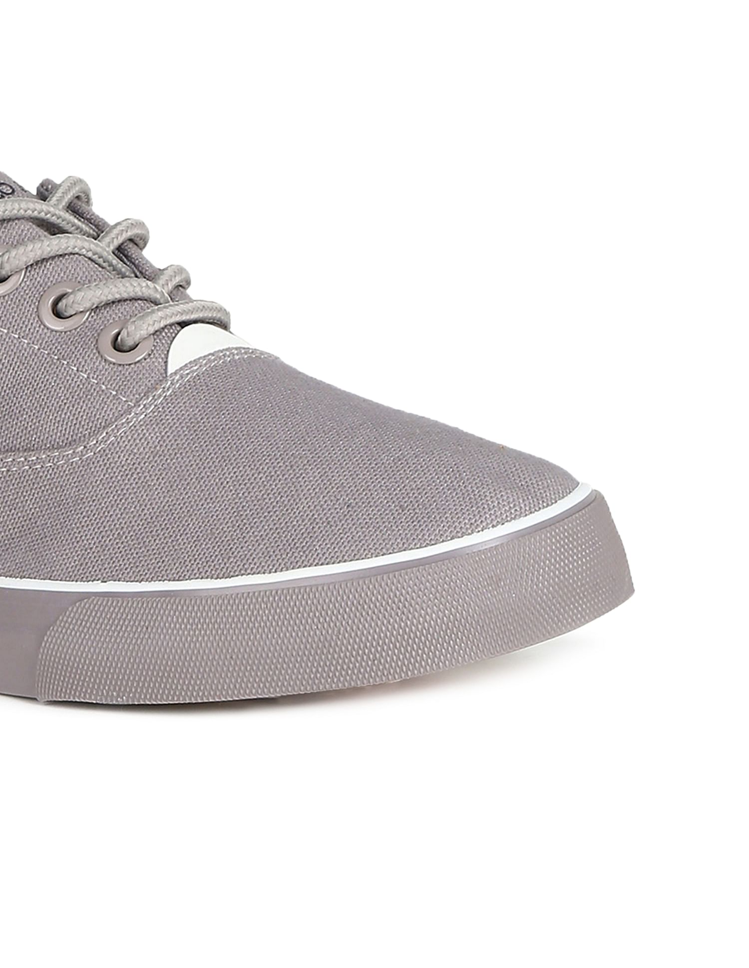 Canvas Lace Up Brentt 2.0 Sneakers Grey - U.S. Polo Assn. India | Large