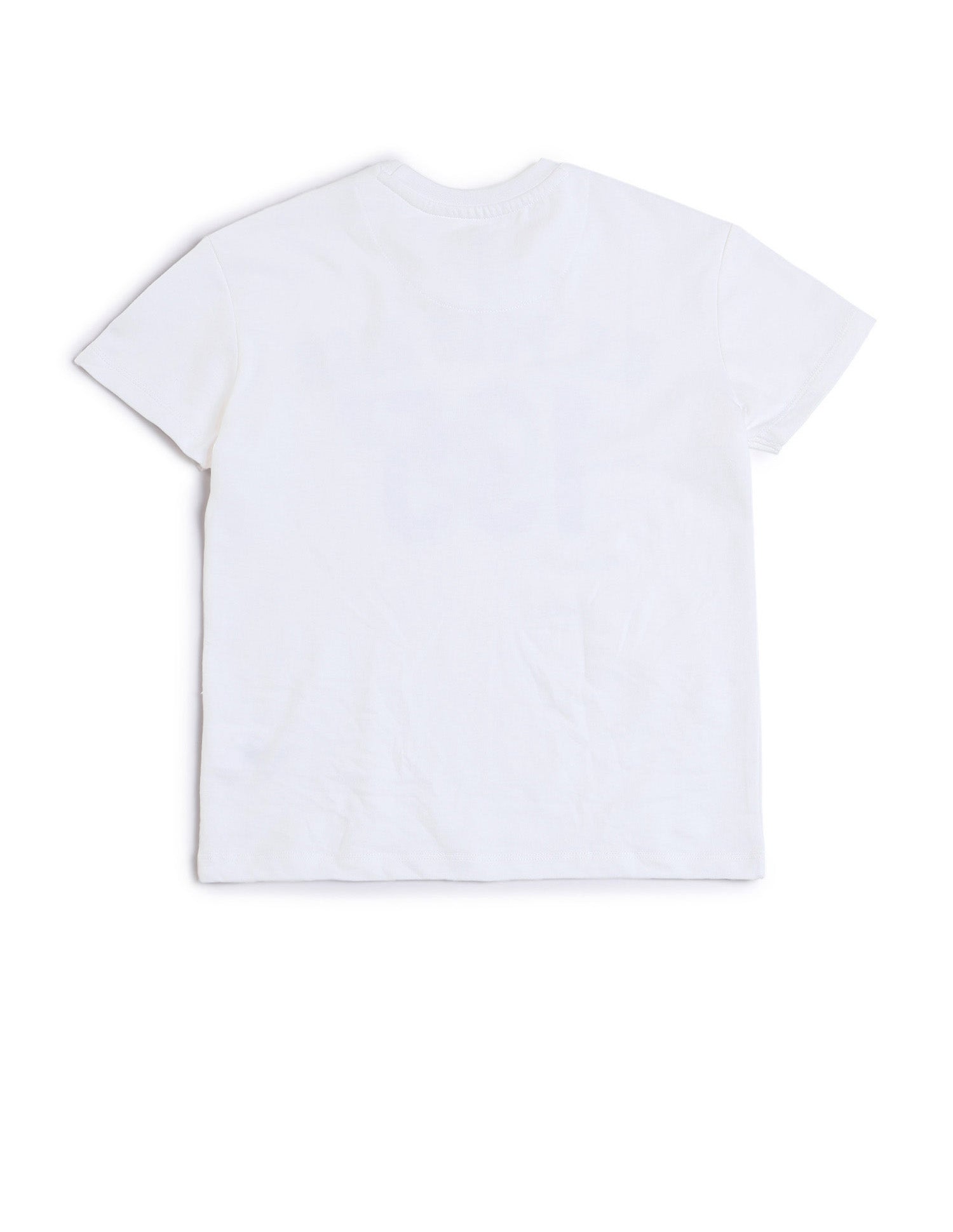 Boys Brand Printed Regular Fit T-Shirt White - U.S. POLO ASSN. | Large