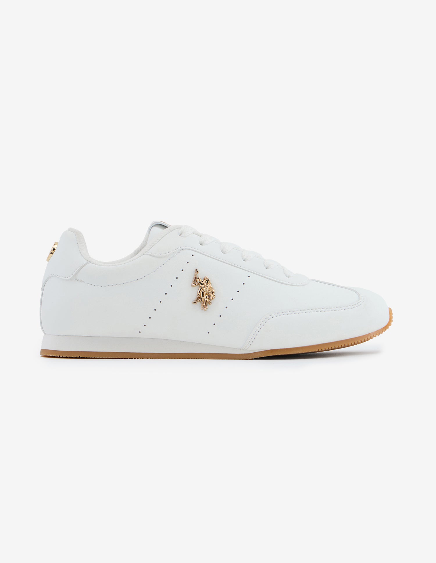 Amelise Lace-Ups Sneakers White - U.S. Polo Assn. India | Large