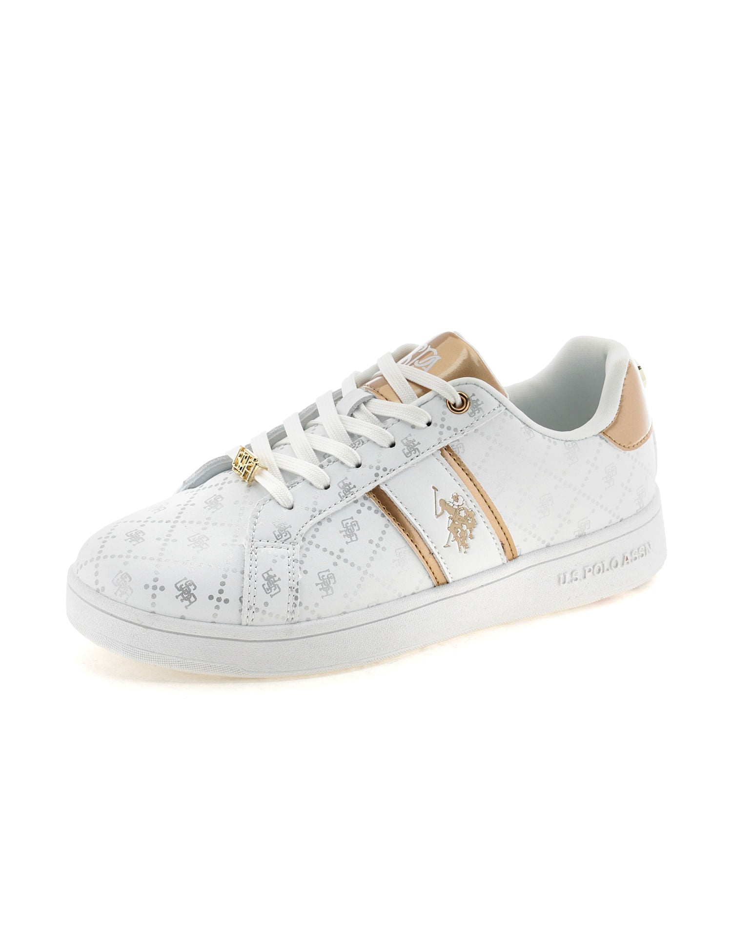 Women Logo Harriet 2.0 Sneakers White - U.S. Polo Assn. India | Large