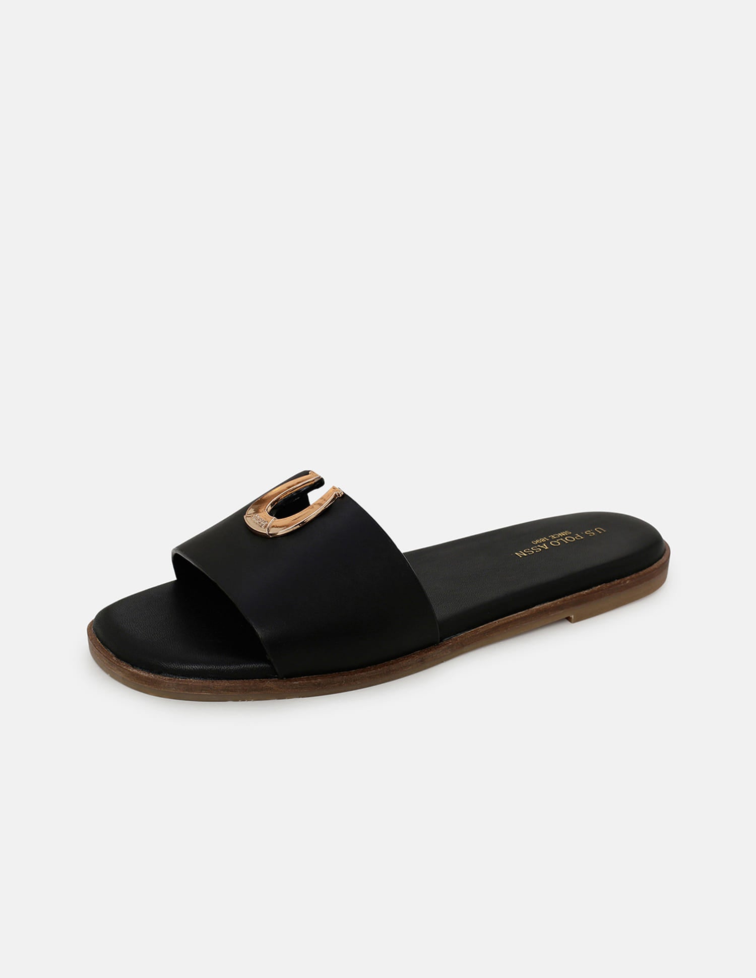 Solvere Slip-On Flats Black - U.S. Polo Assn. India | Large