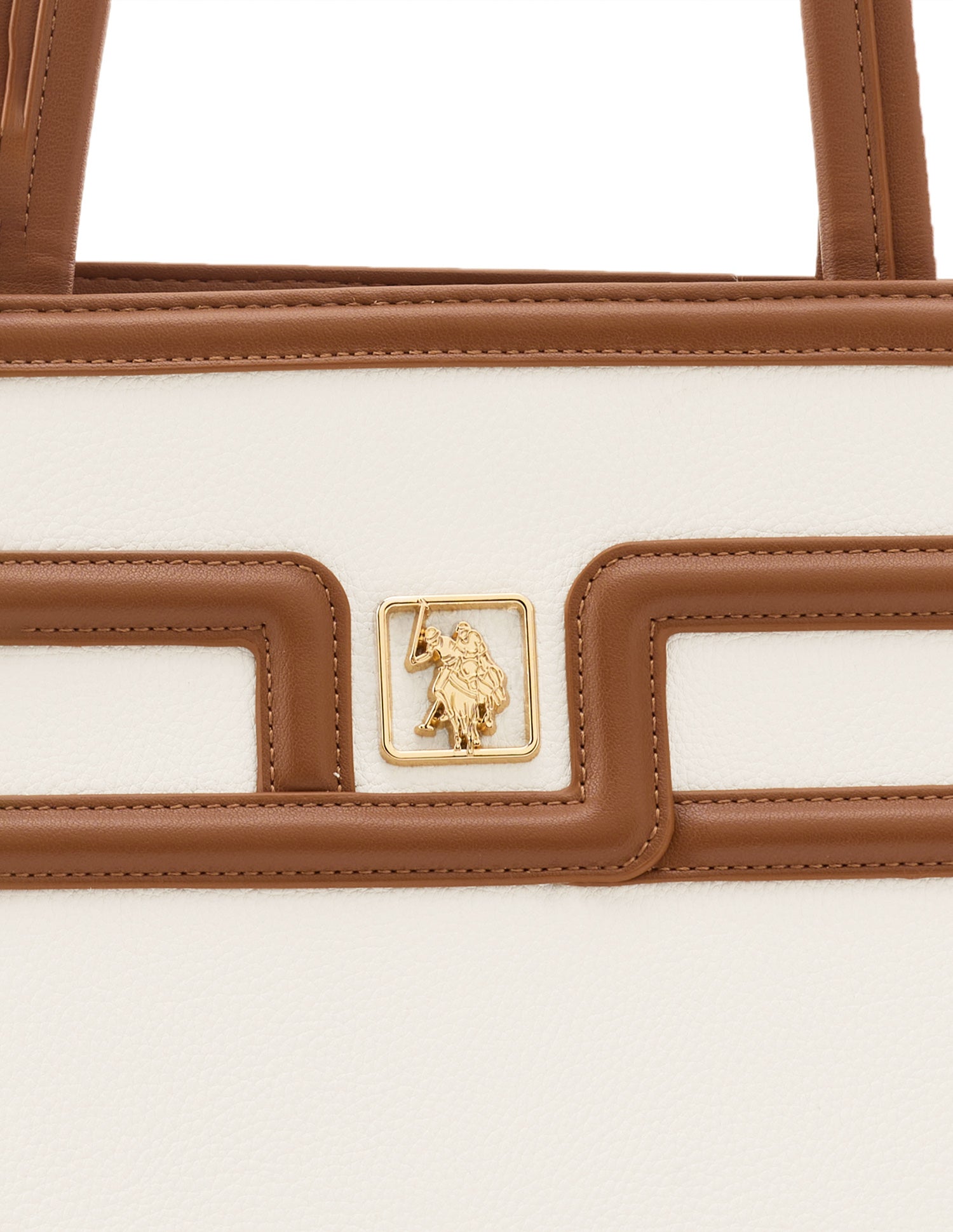 Carmen Satchel Bag Off White - U.S. Polo Assn. India | Large