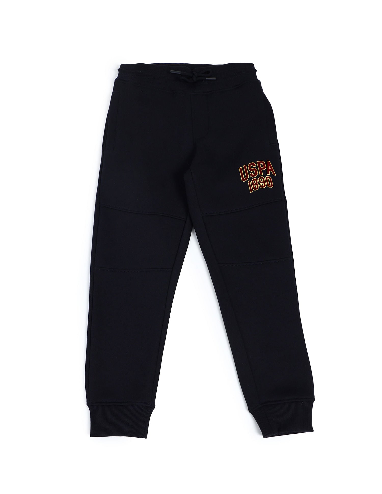 Boys Brand Printed Joggers Navy - U.S. Polo Assn. India | Large