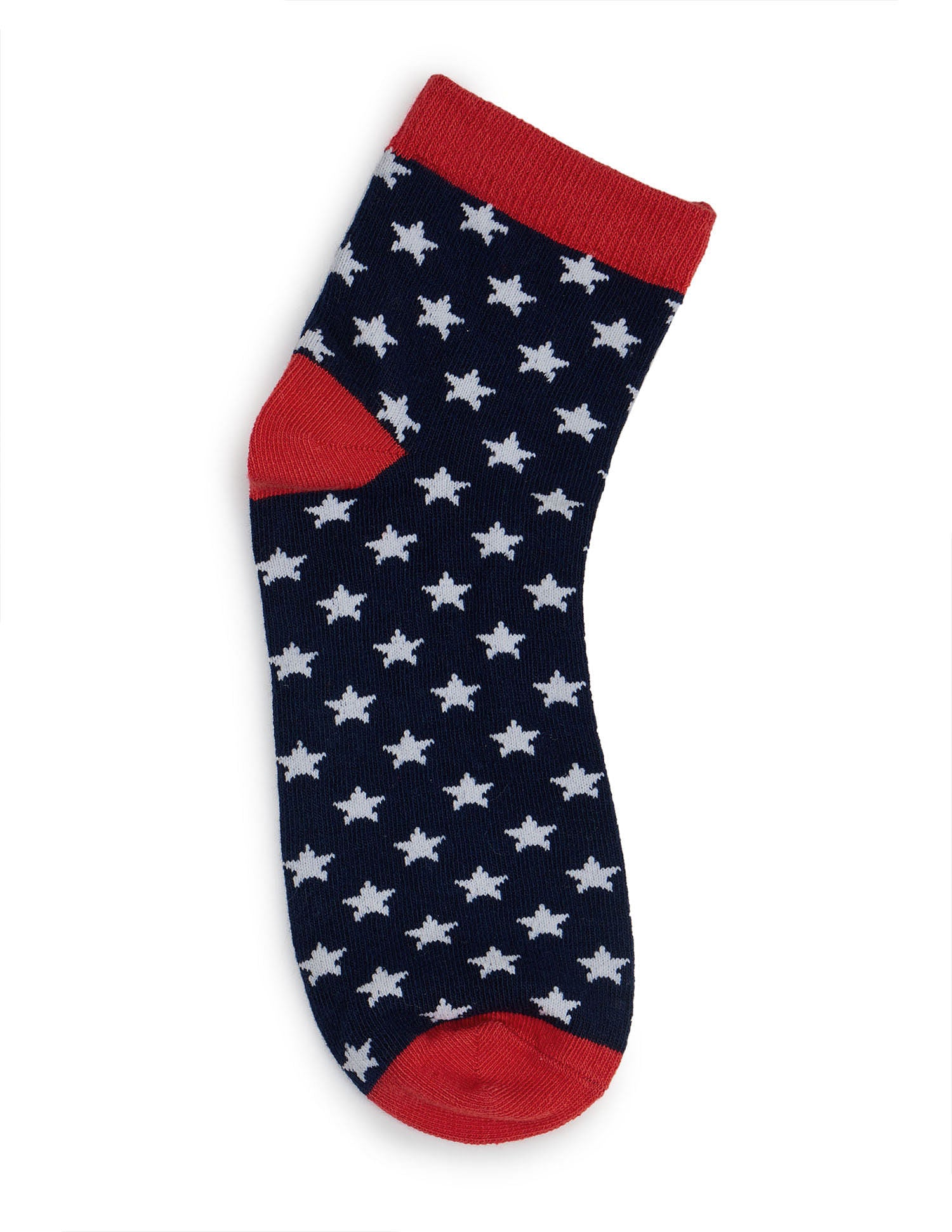 Boys High-Ankle Length KS005 Socks - Pack Of 3 Blue/Skydiver/Paprika - U.S. POLO ASSN. | Large