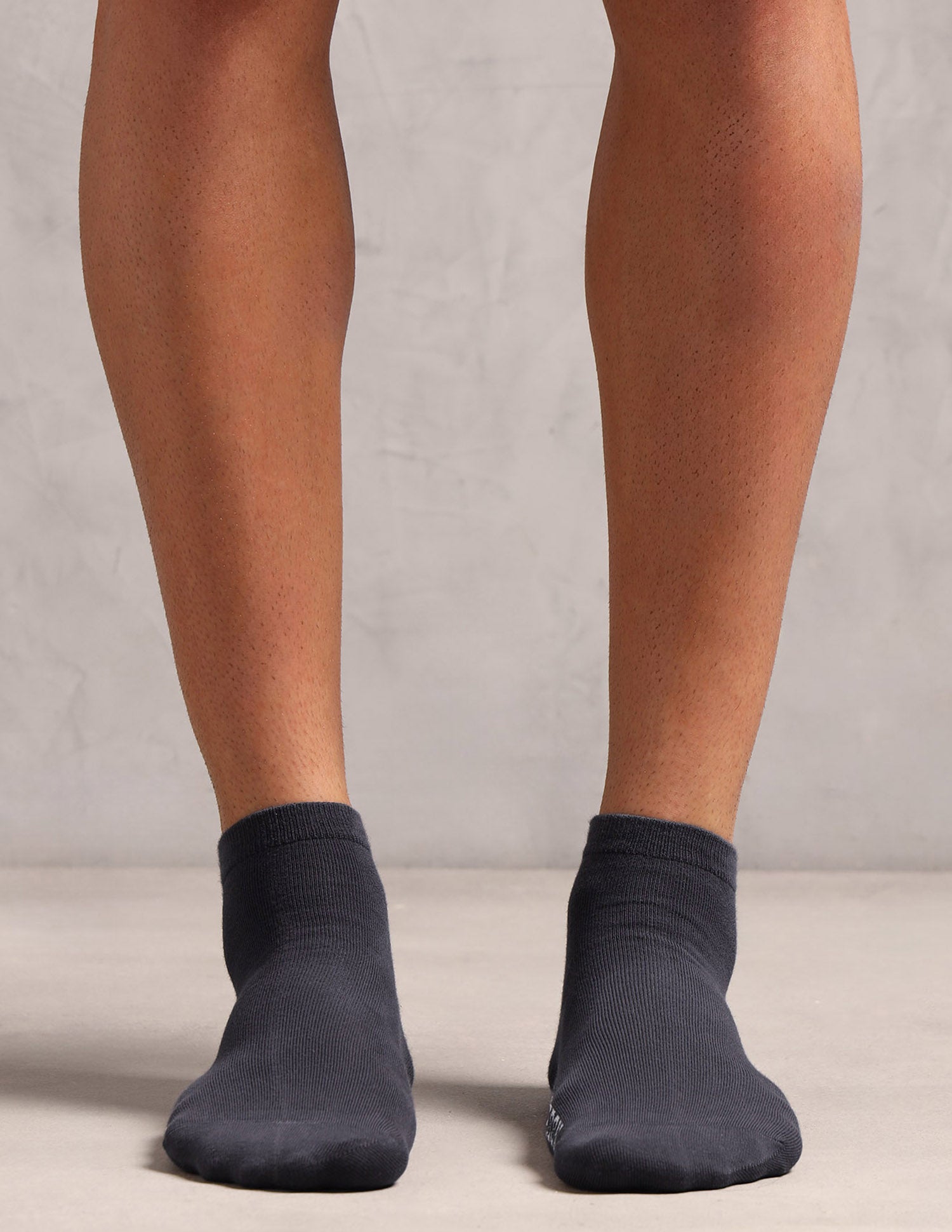 Cotton Stretch Ankle Length ES009 Socks - Pack Of 3 Spring Lake, Periscope, Navy - U.S. POLO ASSN. | Large