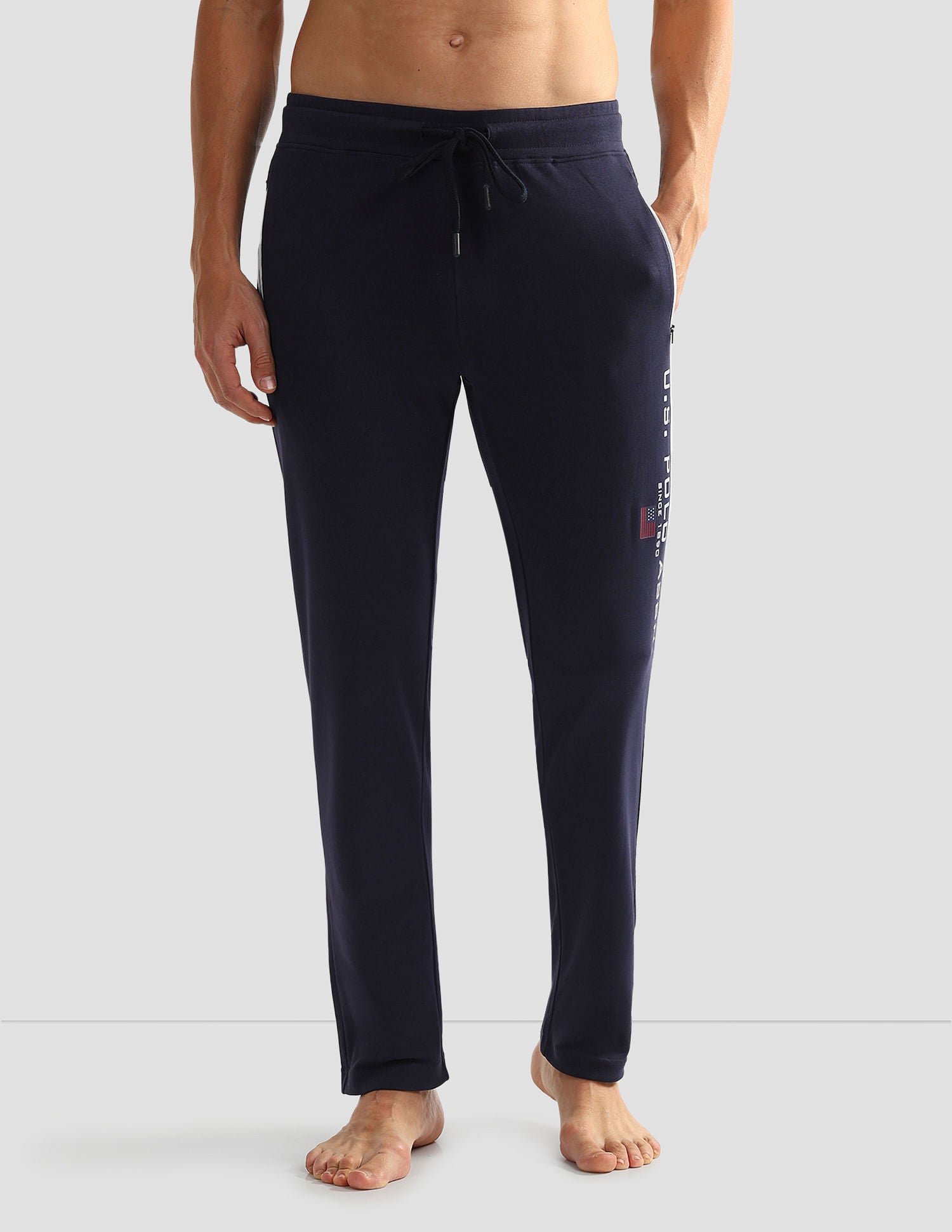 Men Mid Rise OR002 Lounge Pants Naval Academy - U.S. POLO ASSN. | Large