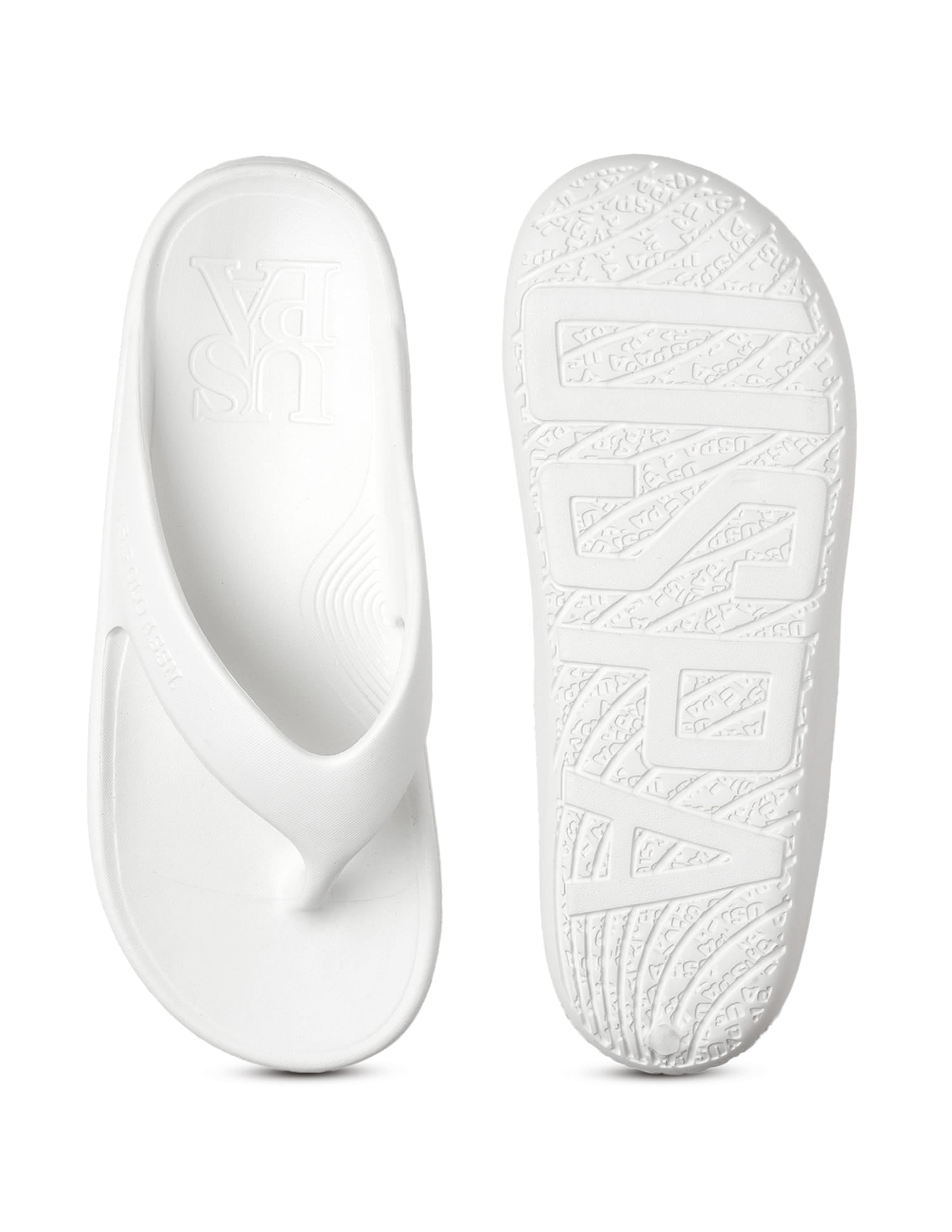 Men Axel 2.0 White Foam Walk Flip Flop White - U.S. Polo Assn. India | Large