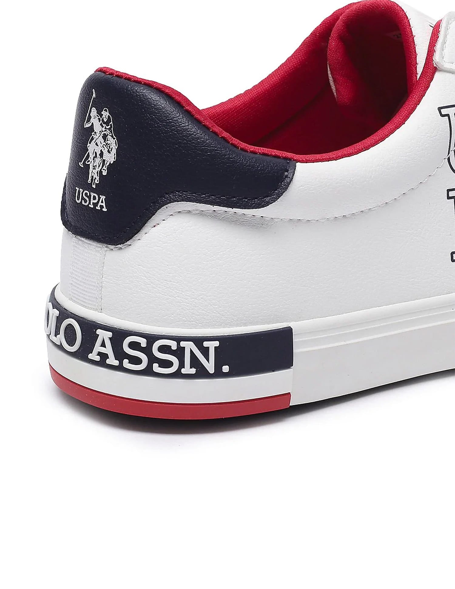 Men Panelled Brand Print Ramus 4.0 Sneakers Off White - U.S. Polo Assn. India | Large