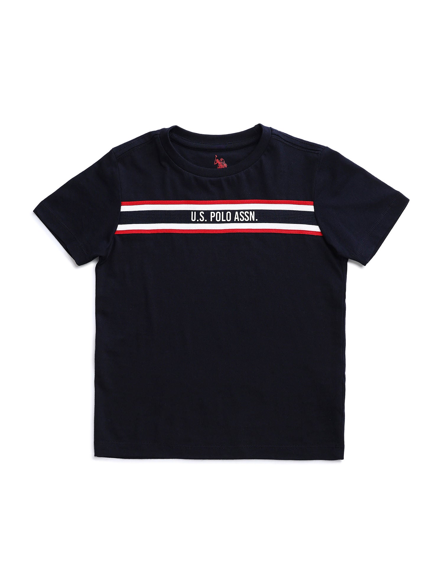 Regular fit Printed T-Shirts Navy - U.S. POLO ASSN. | Large