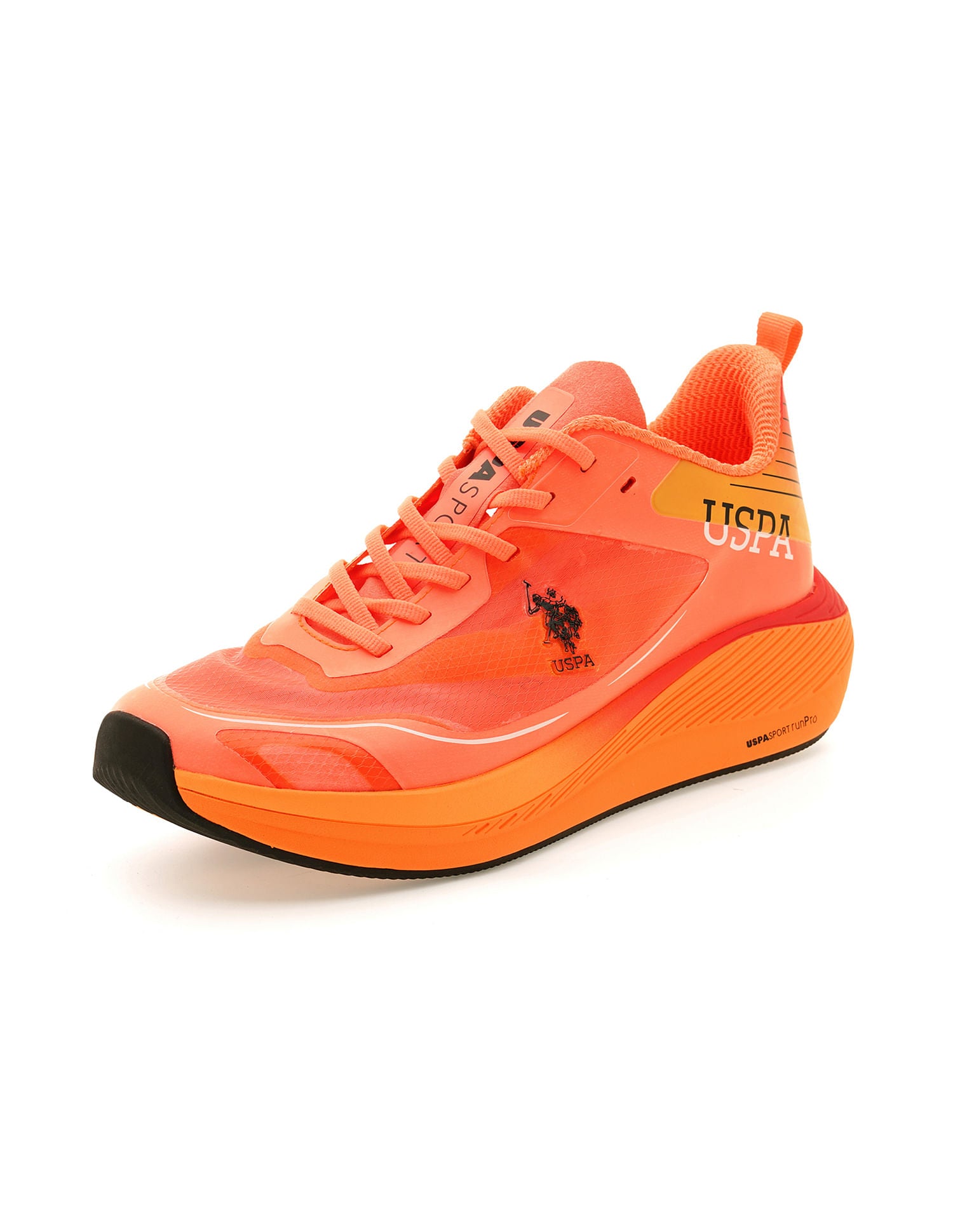 Men Henry Orange Uspa Sport Runpro Running Shoes