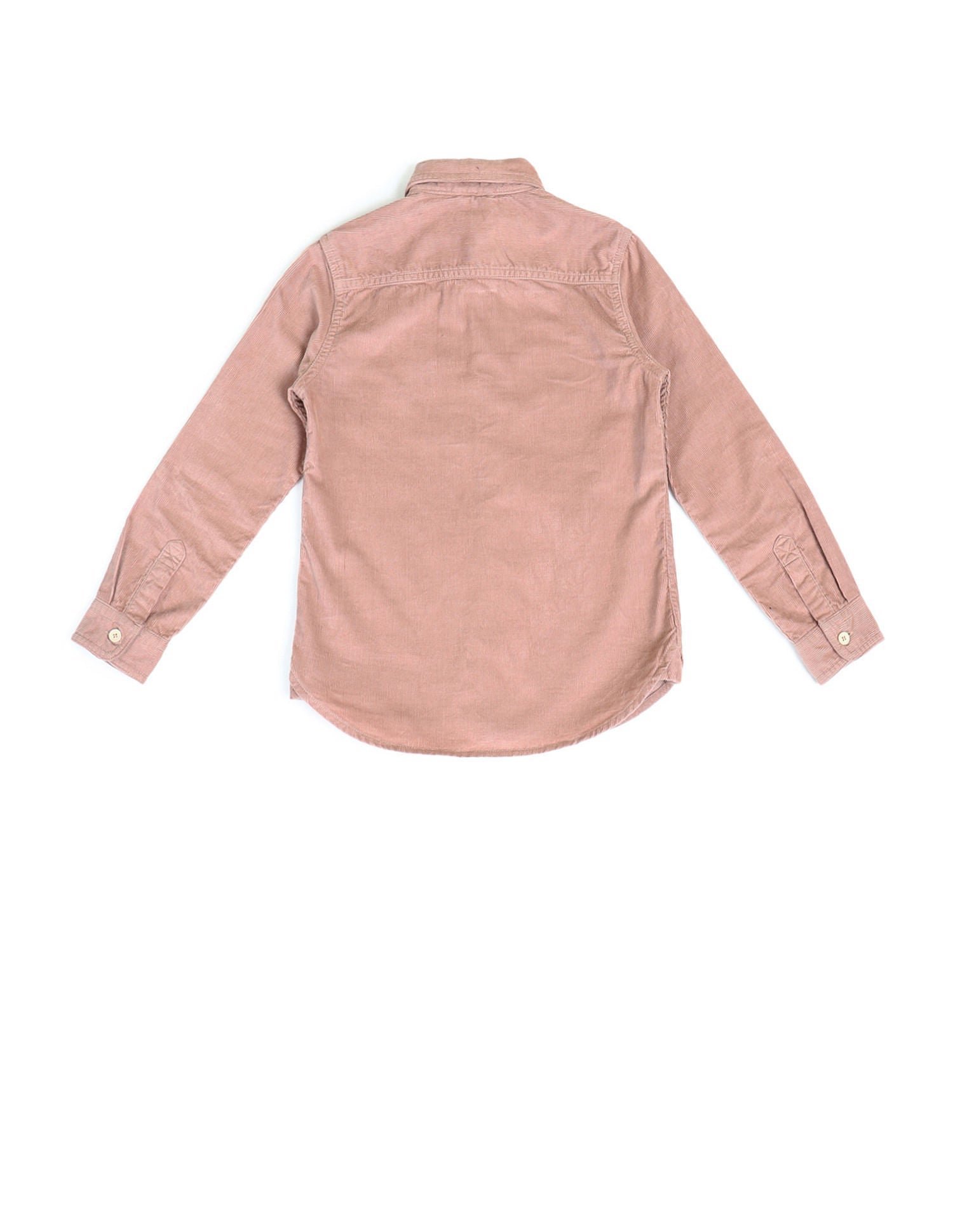 Regular Fit Corduroy Shirt Beige - U.S. Polo Assn. India | Large
