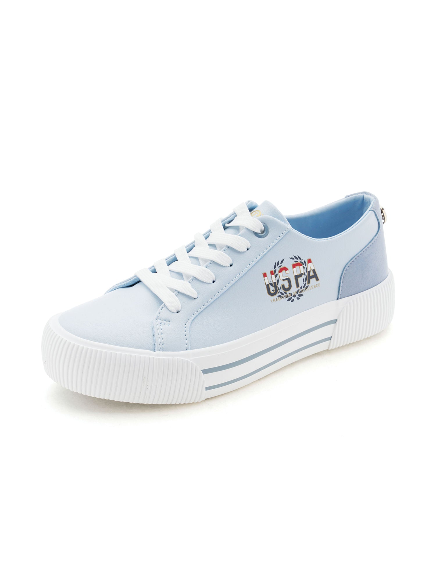 Women Hollie Colour Block Sneakers Blue - U.S. POLO ASSN. | Large