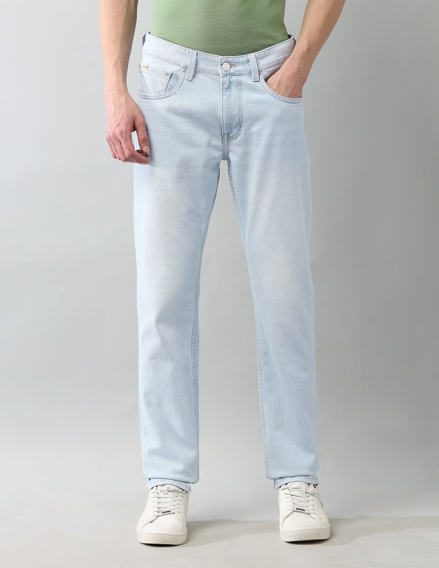 Vintage Brandon Slim Tapered Fit Blue Jeans Blue - U.S. Polo Assn. India | Large