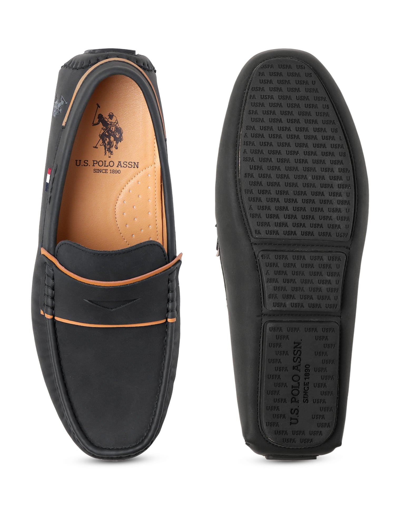Men Mirano 6.0 Loafers Black - U.S. Polo Assn. India | Large