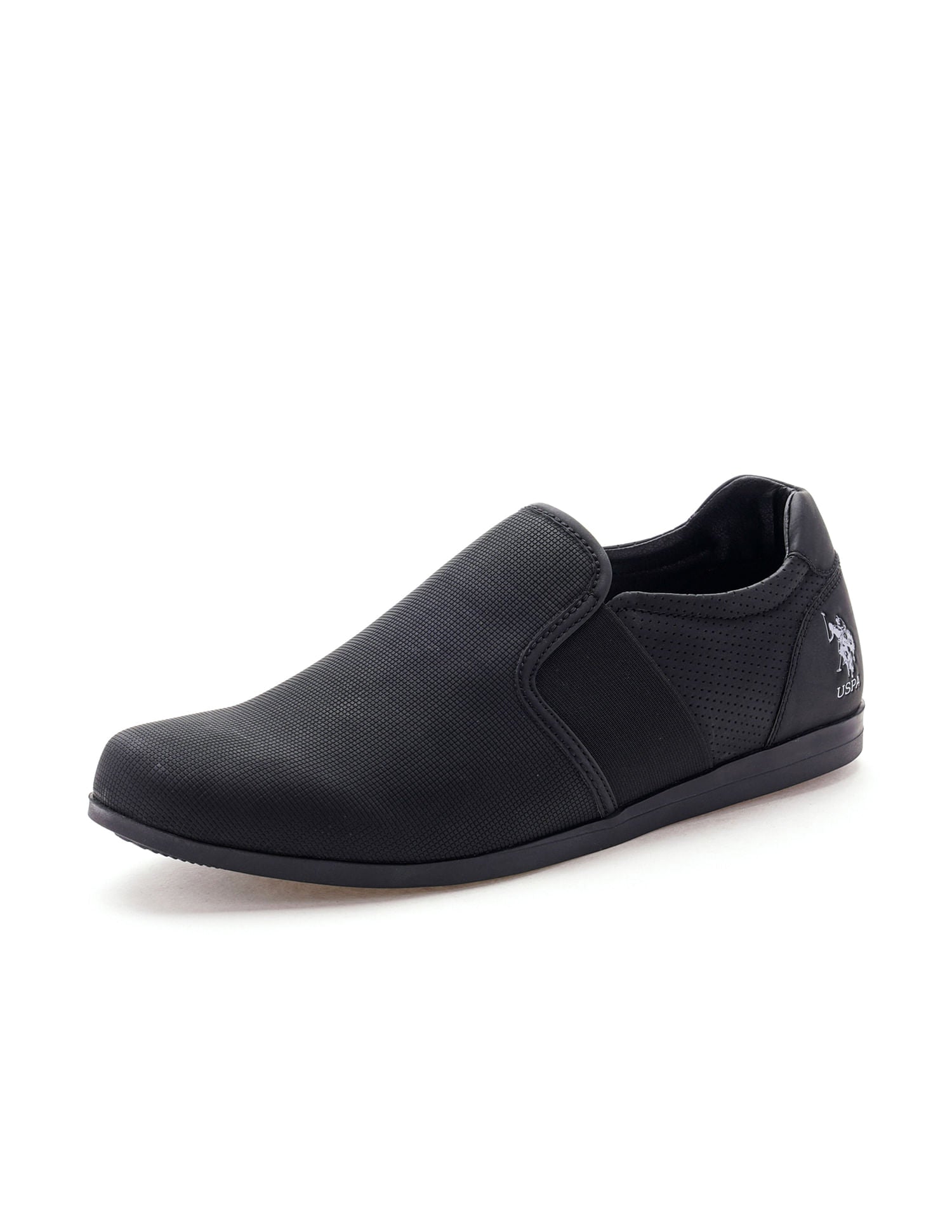 Men Sergio 2.0 Black Work Casuals Slip On Black - U.S. POLO ASSN. | Large
