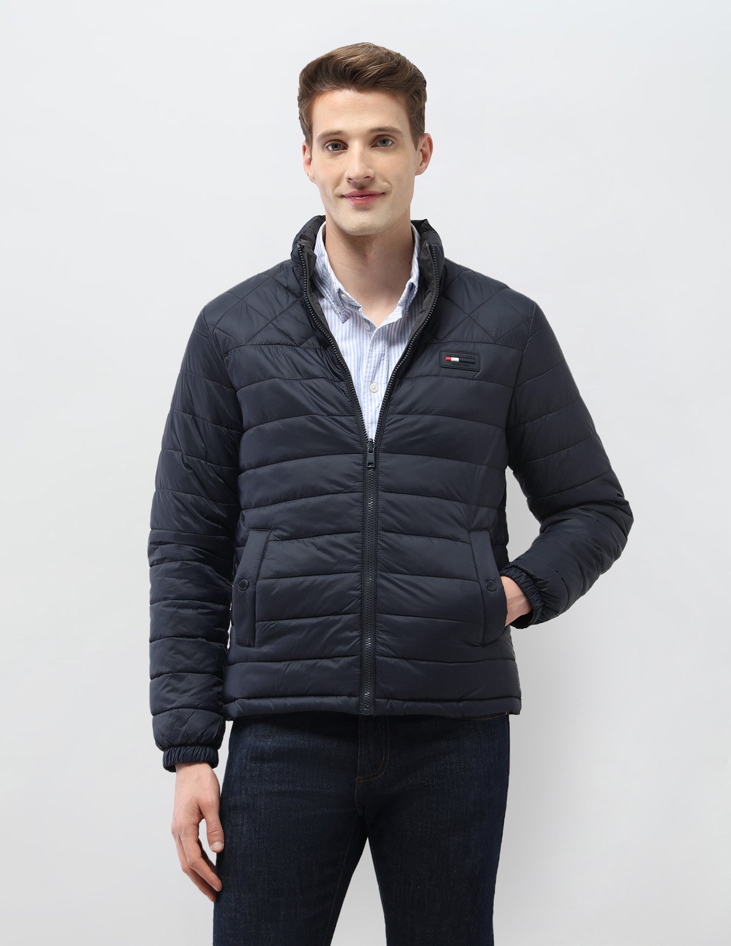 Reversible Puffer Jacket Navy - U.S. Polo Assn. India | Large