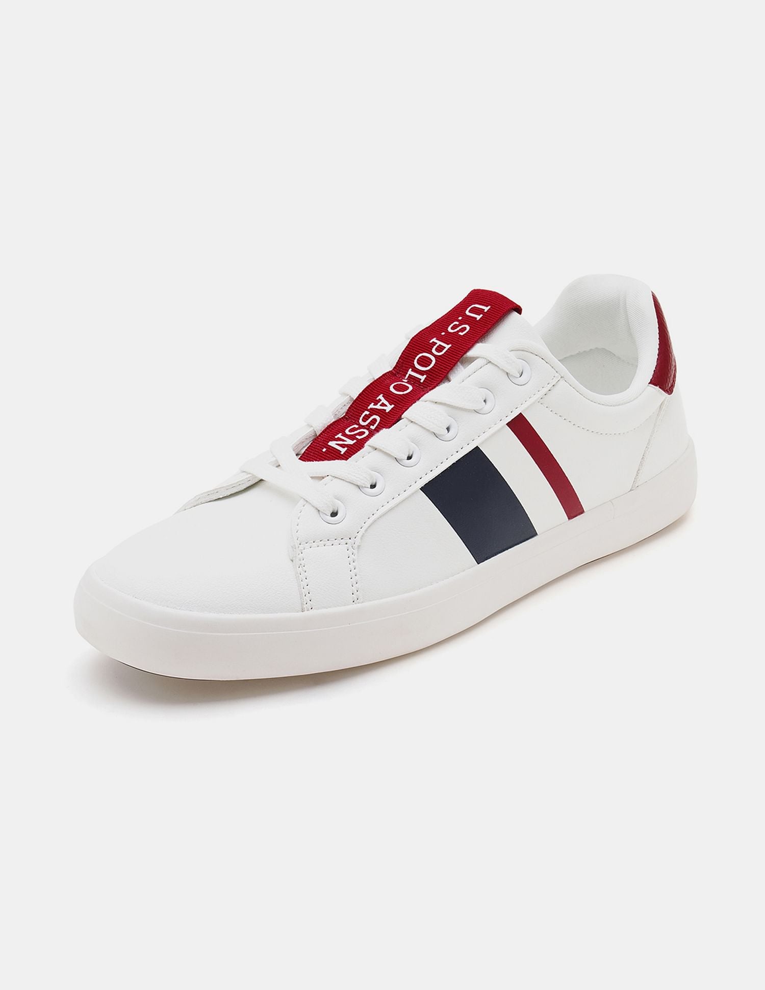 Men Santos 3.0 Colour Blocked Sneakers Off White - U.S. POLO ASSN. | Large