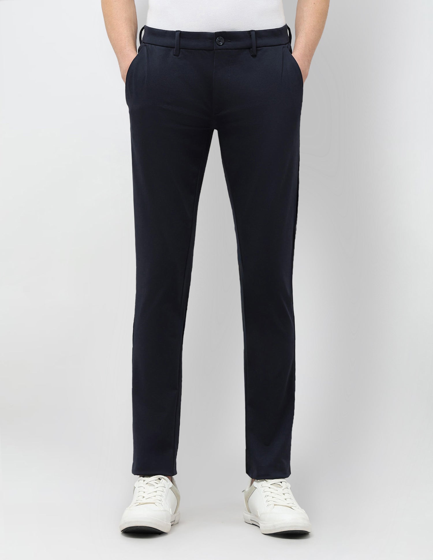 Mid Rise Slim Fit Trousers Navy - U.S. POLO ASSN. | Large