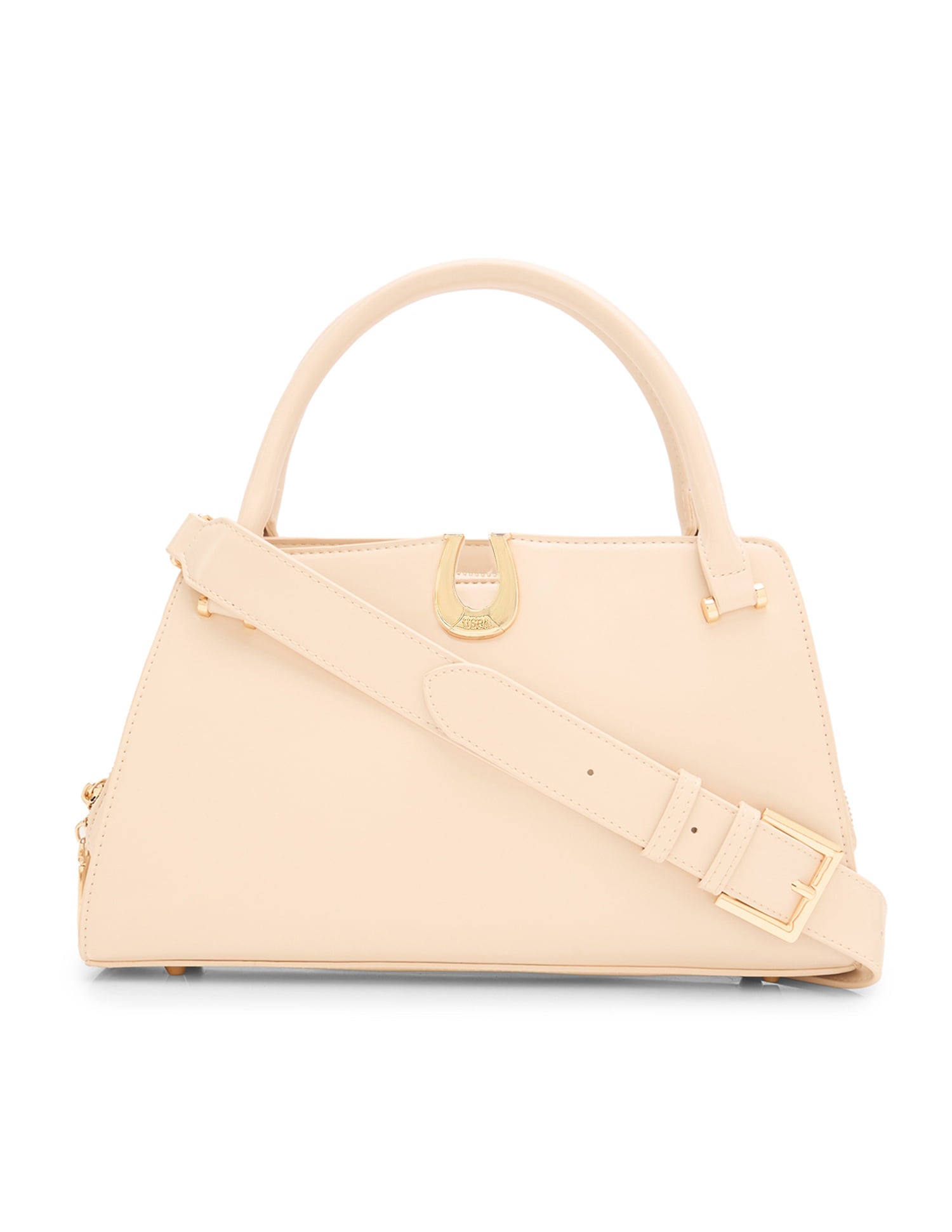 Cady Satchel Bag Beige - U.S. Polo Assn. India | Large