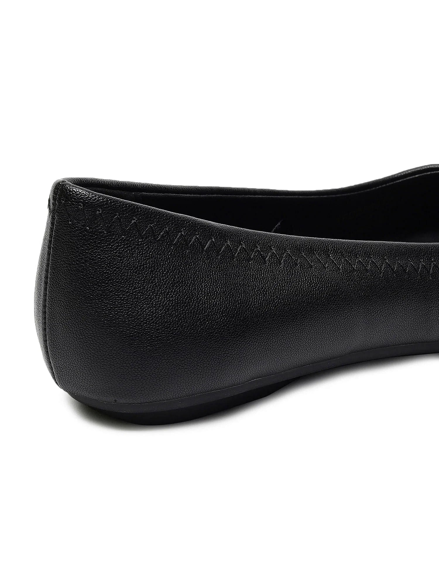 Women Brand Print Emily 2.0 Ballerinas Black - U.S. POLO ASSN. | Large