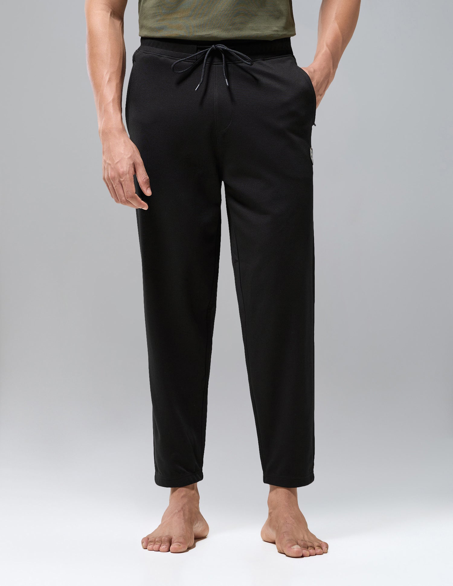 Comfort Fit Heavyweight Fleece OJ011 Joggers Black - U.S. Polo Assn. India | Large