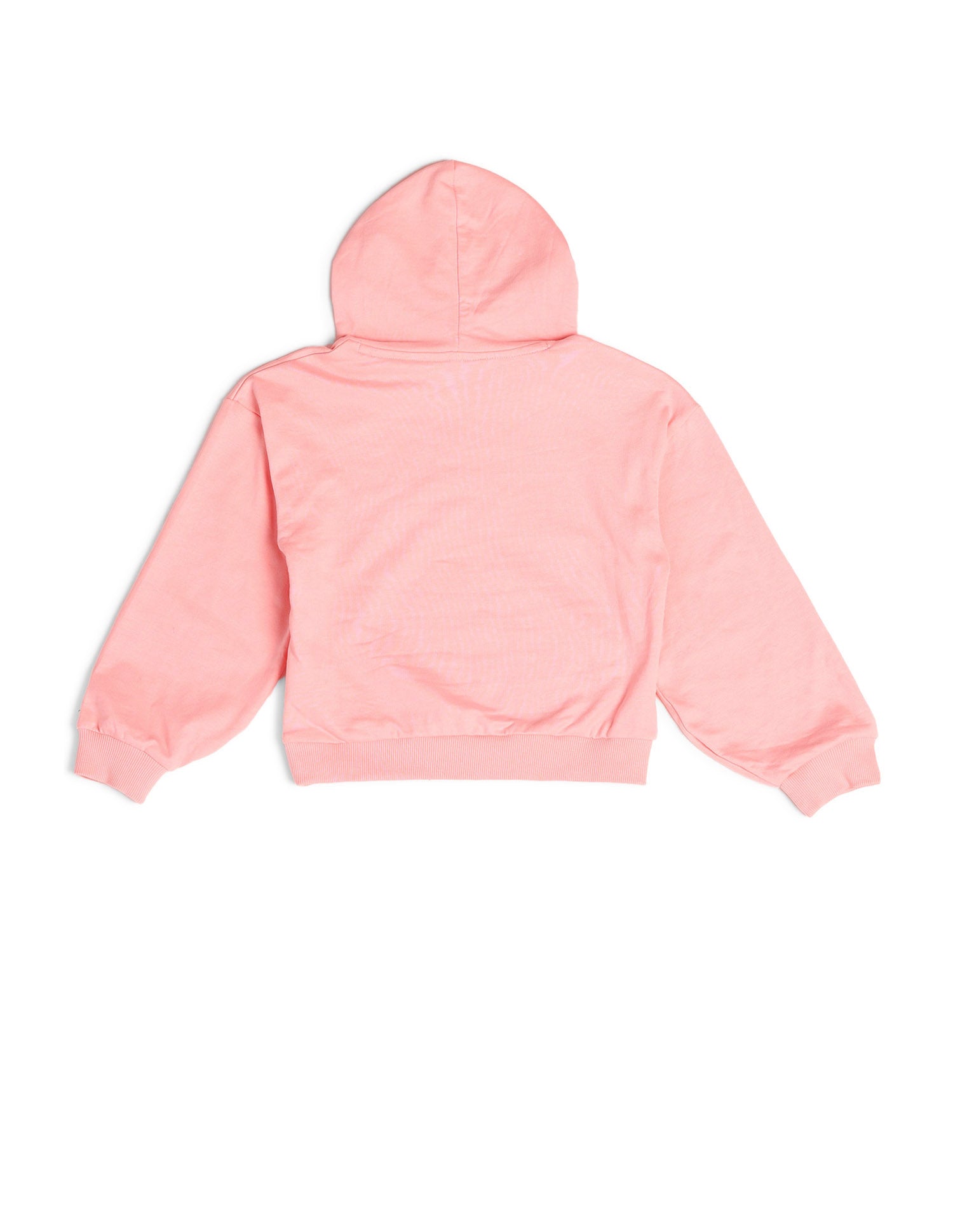 Girls Brand Printed Regular Fit Sweatshirt Pink - U.S. POLO ASSN. | Large