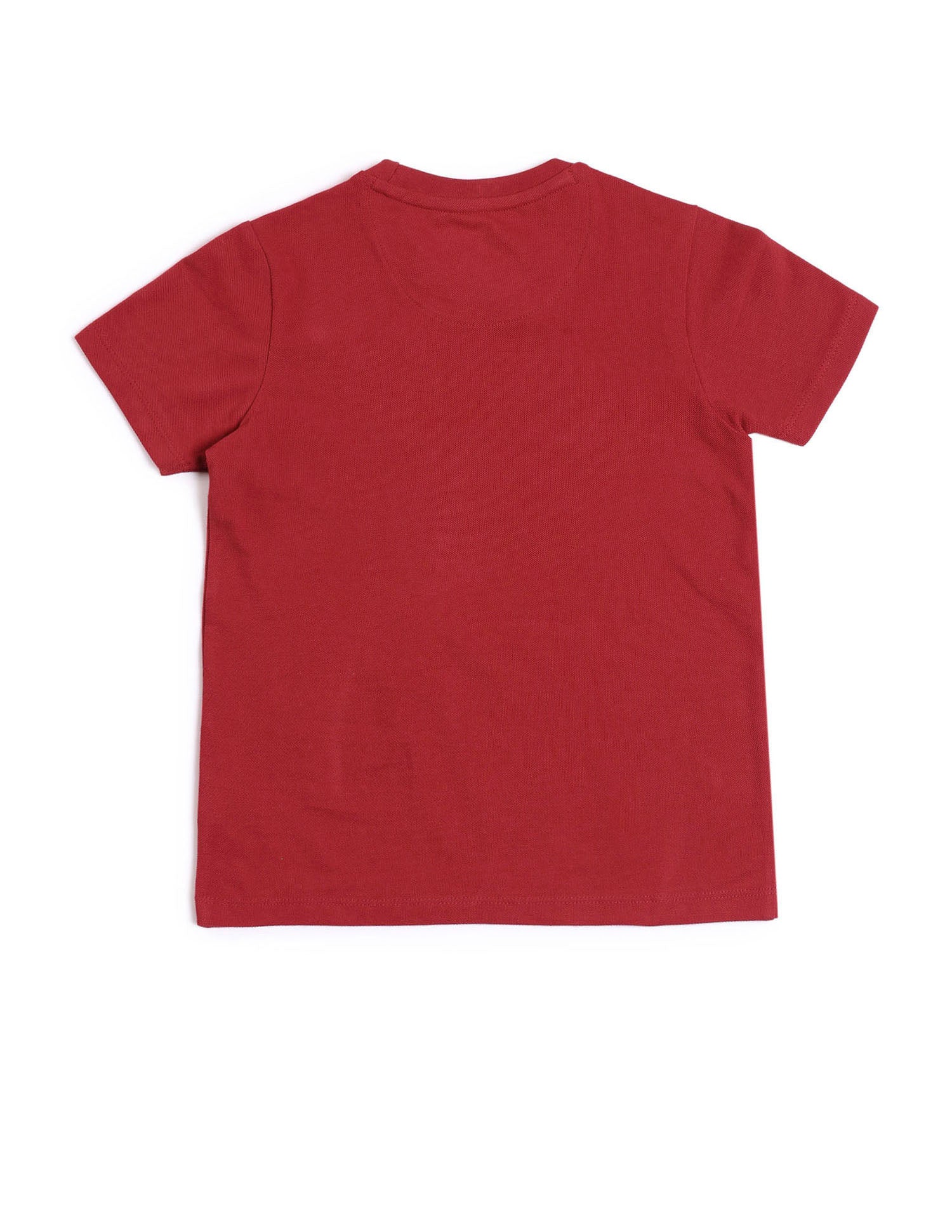 Boys Brand Printed Regular Fit T-Shirt Medium Red - U.S. POLO ASSN. | Large