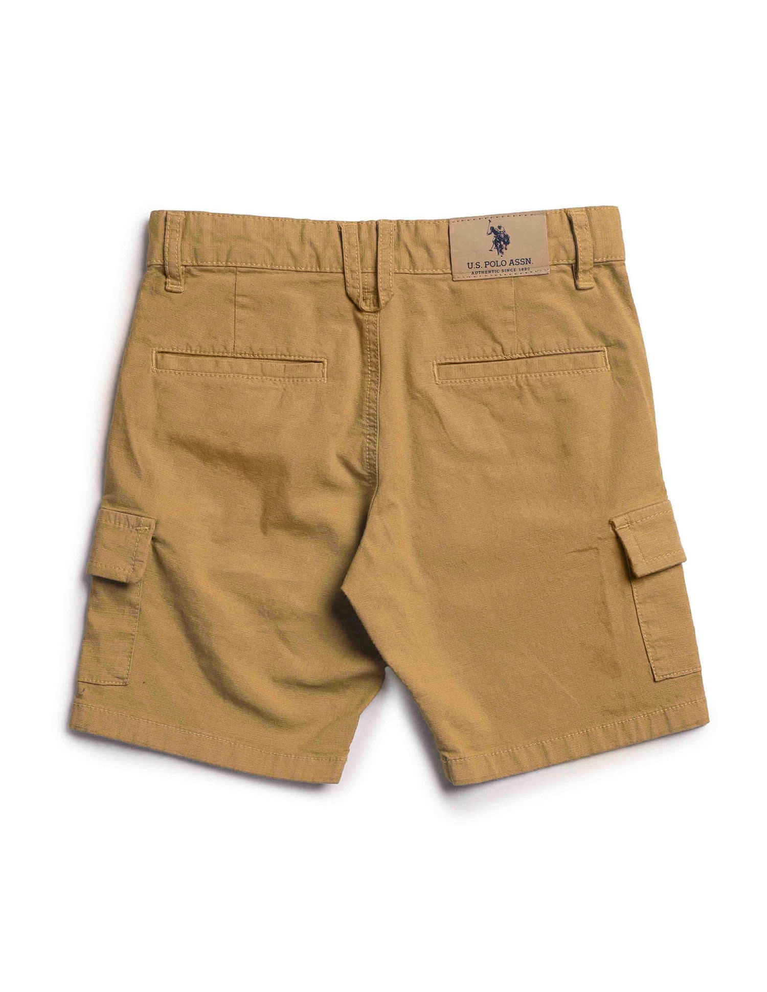 Boys Regular Fit Shorts Brown - U.S. POLO ASSN. | Large