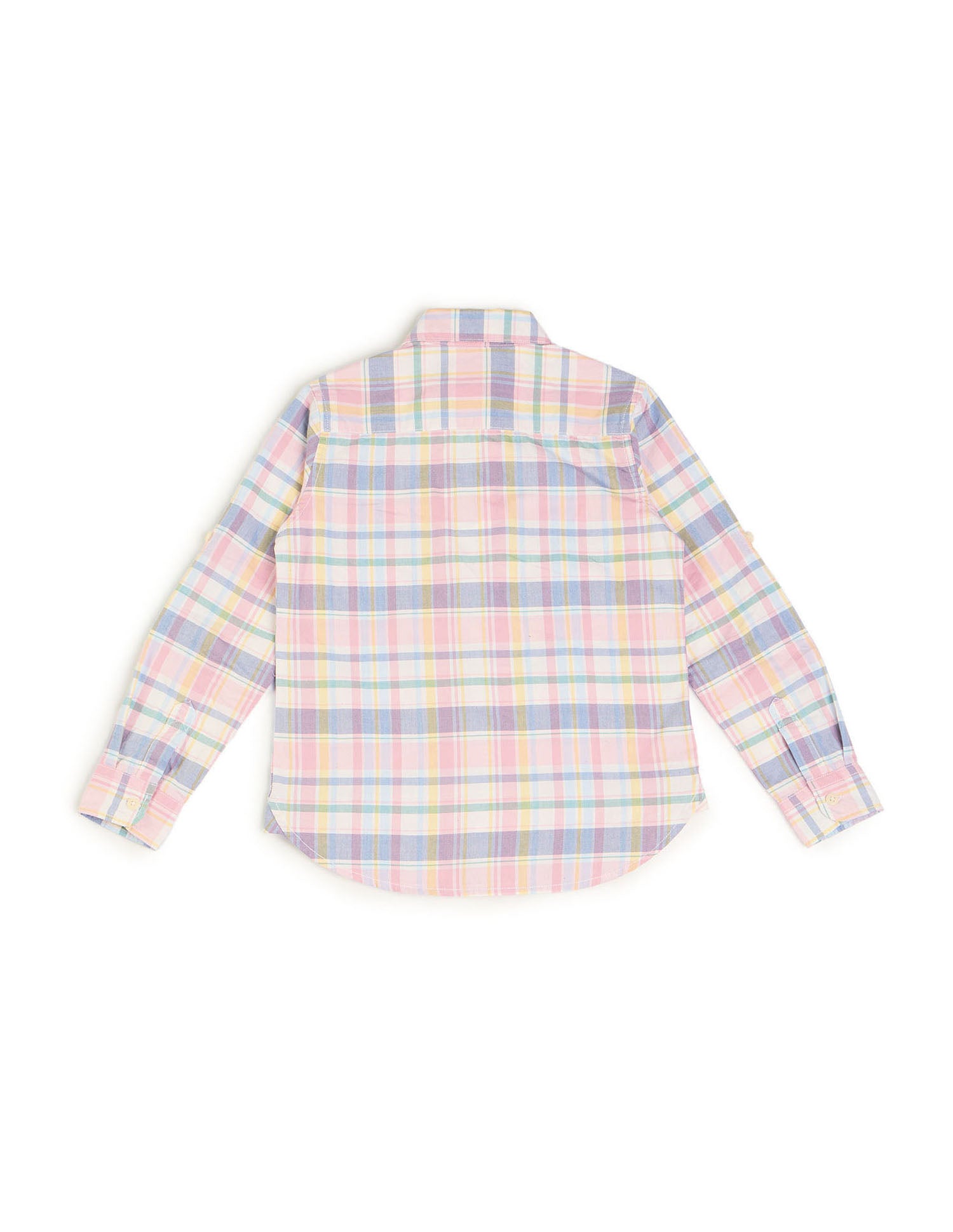 Boys Pure Cotton Regular Fit Shirt Pink - U.S. POLO ASSN. | Large