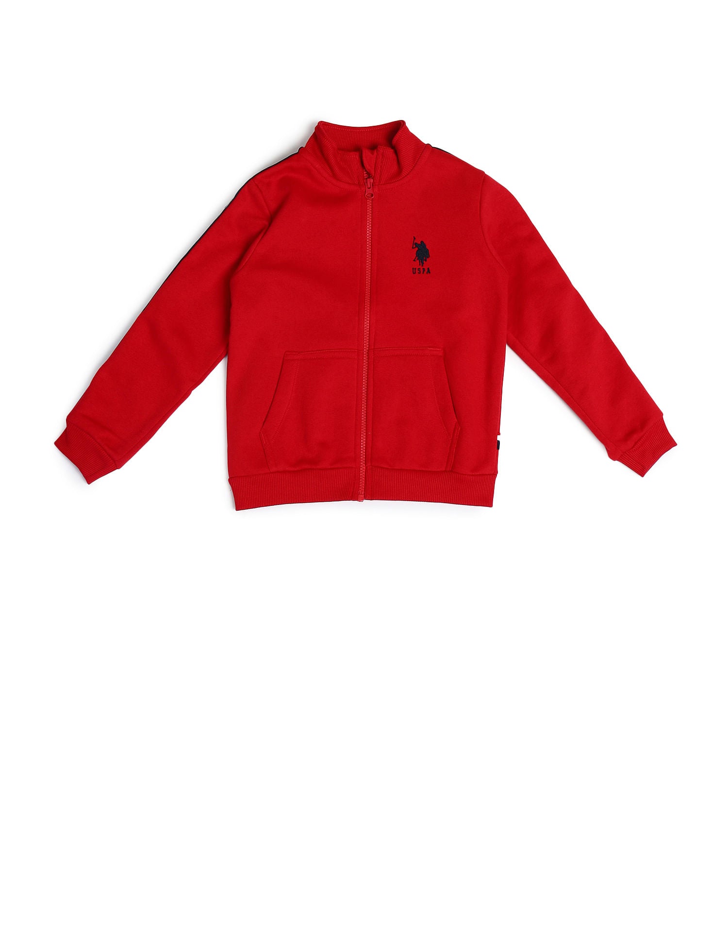 Boys Regular Fit Sweatshirt White - U.S. POLO ASSN. | Large