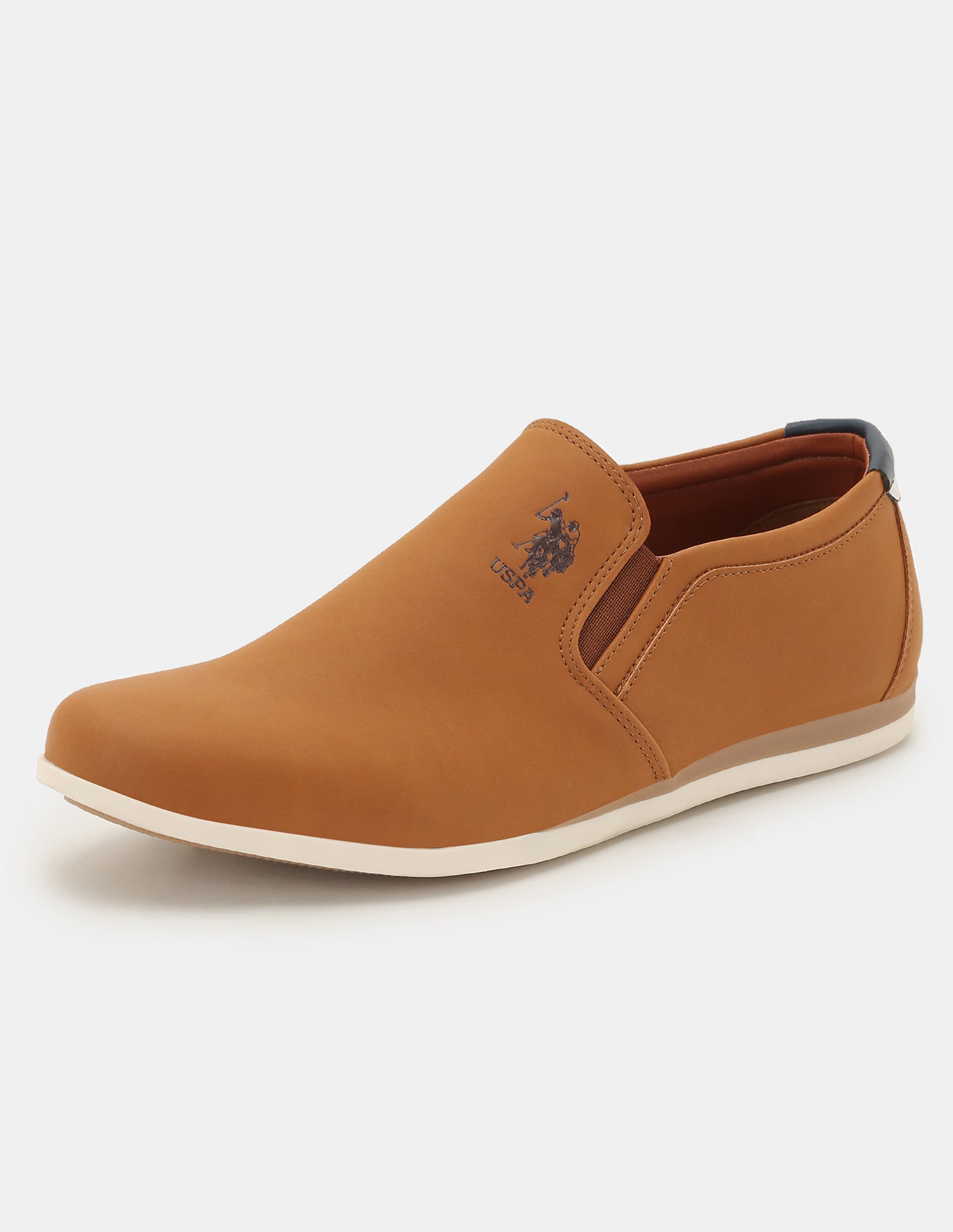 Men Slip Ons Wade 4.0 Casual Shoes Tan - U.S. Polo Assn. India | Large