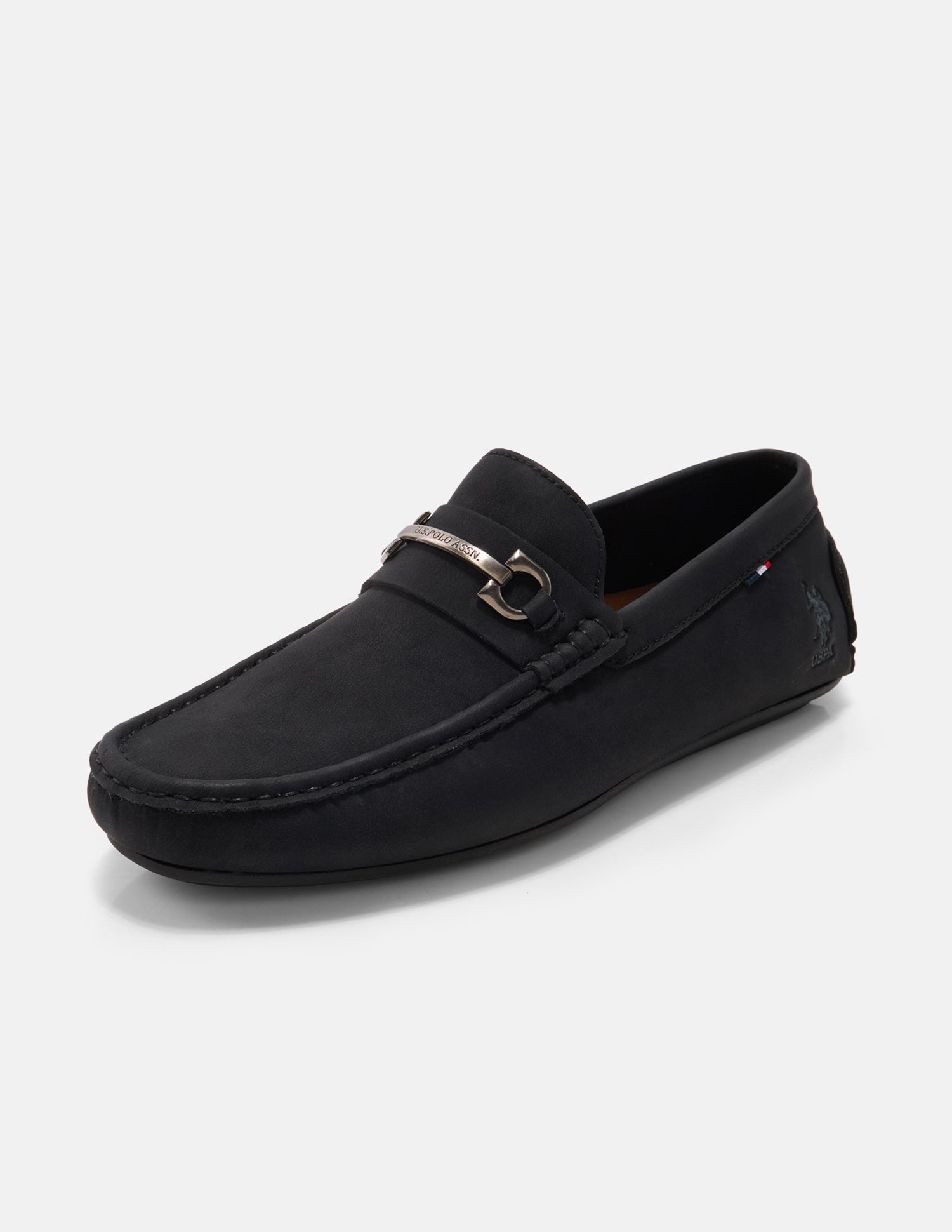 Aeris Slip-Ons Loafers Black - U.S. Polo Assn. India | Large