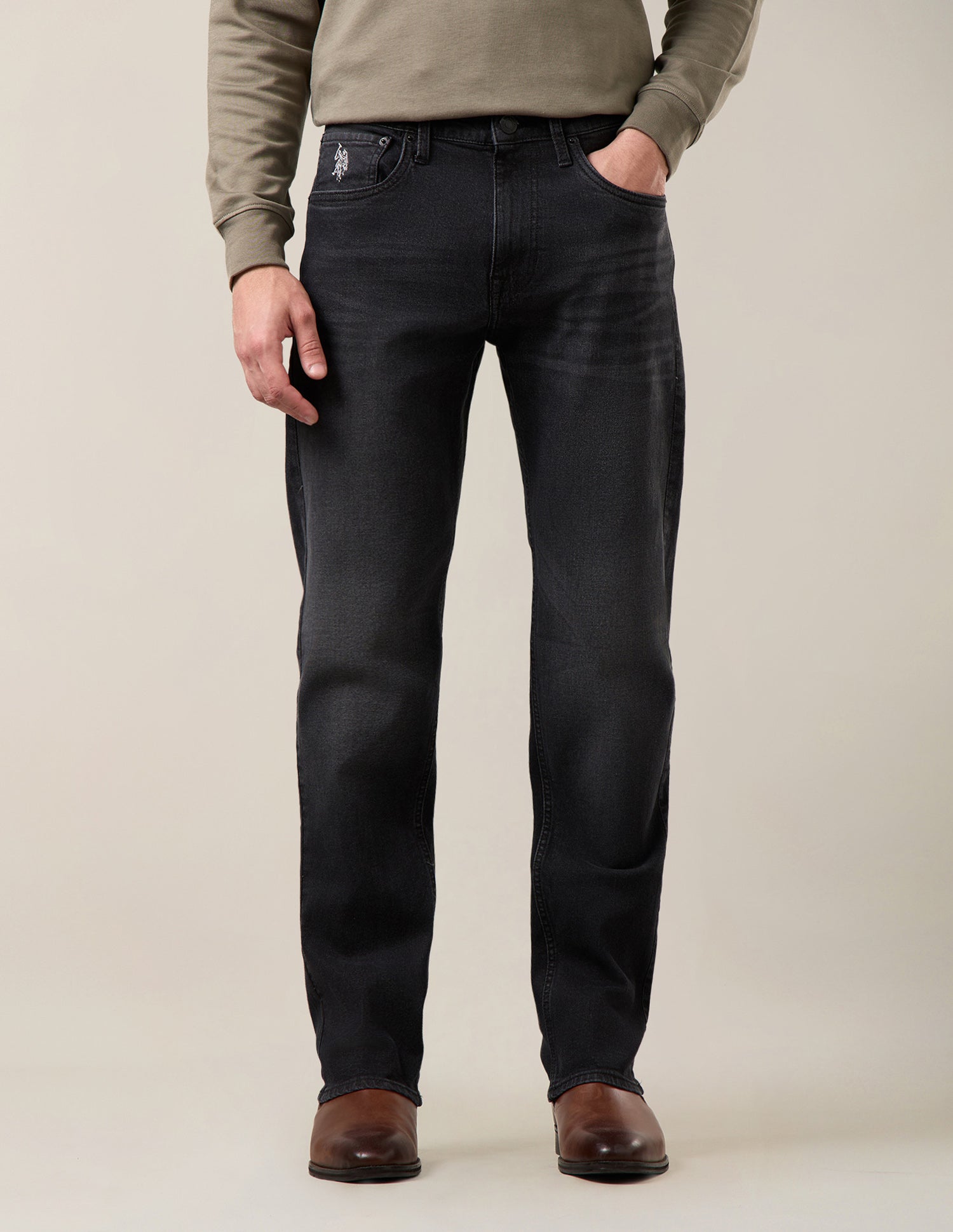 Mason Regular Straight Fit Blue Jeans Indigo - U.S. Polo Assn. India | Large